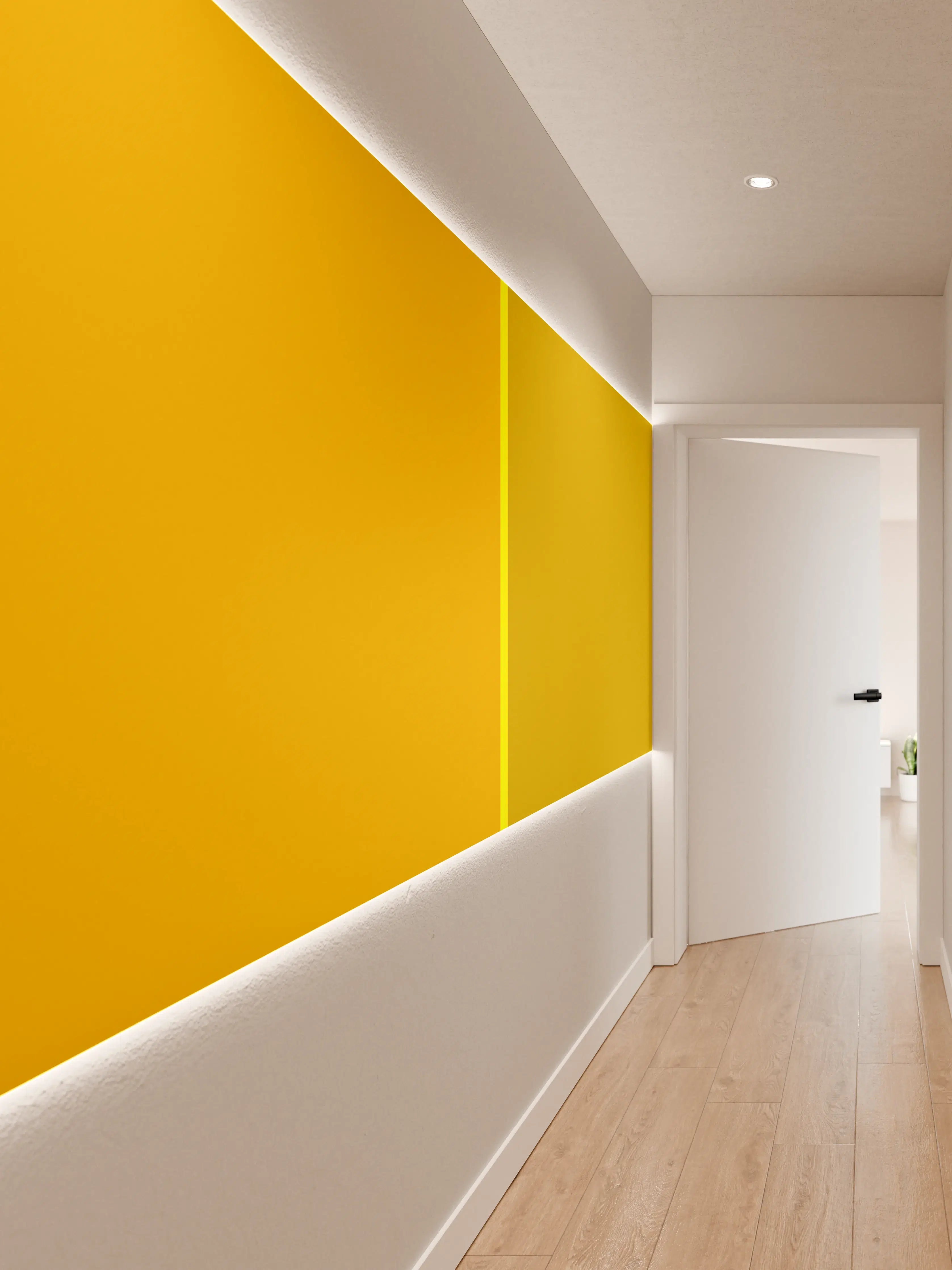Wandverkleidung Flur - The Yellows - Easy Vertical - Lemon