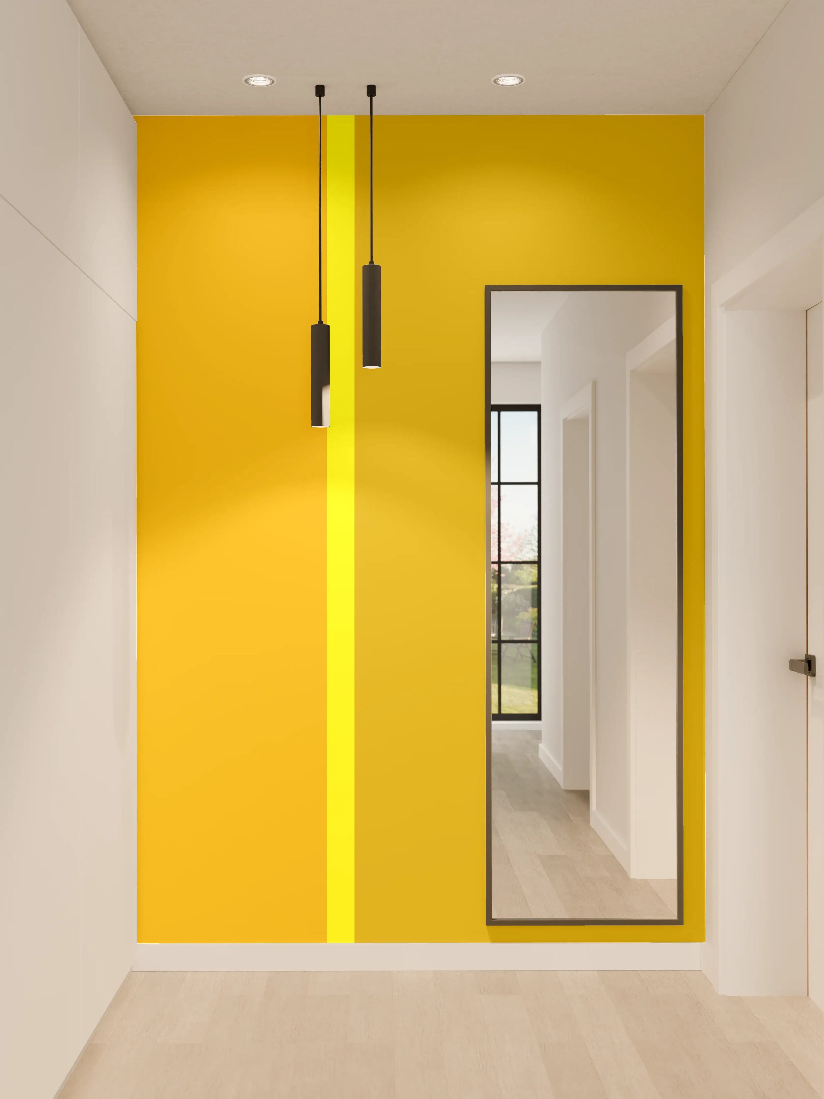 Wandverkleidung Flur - The Yellows - Easy Vertical - Lemon