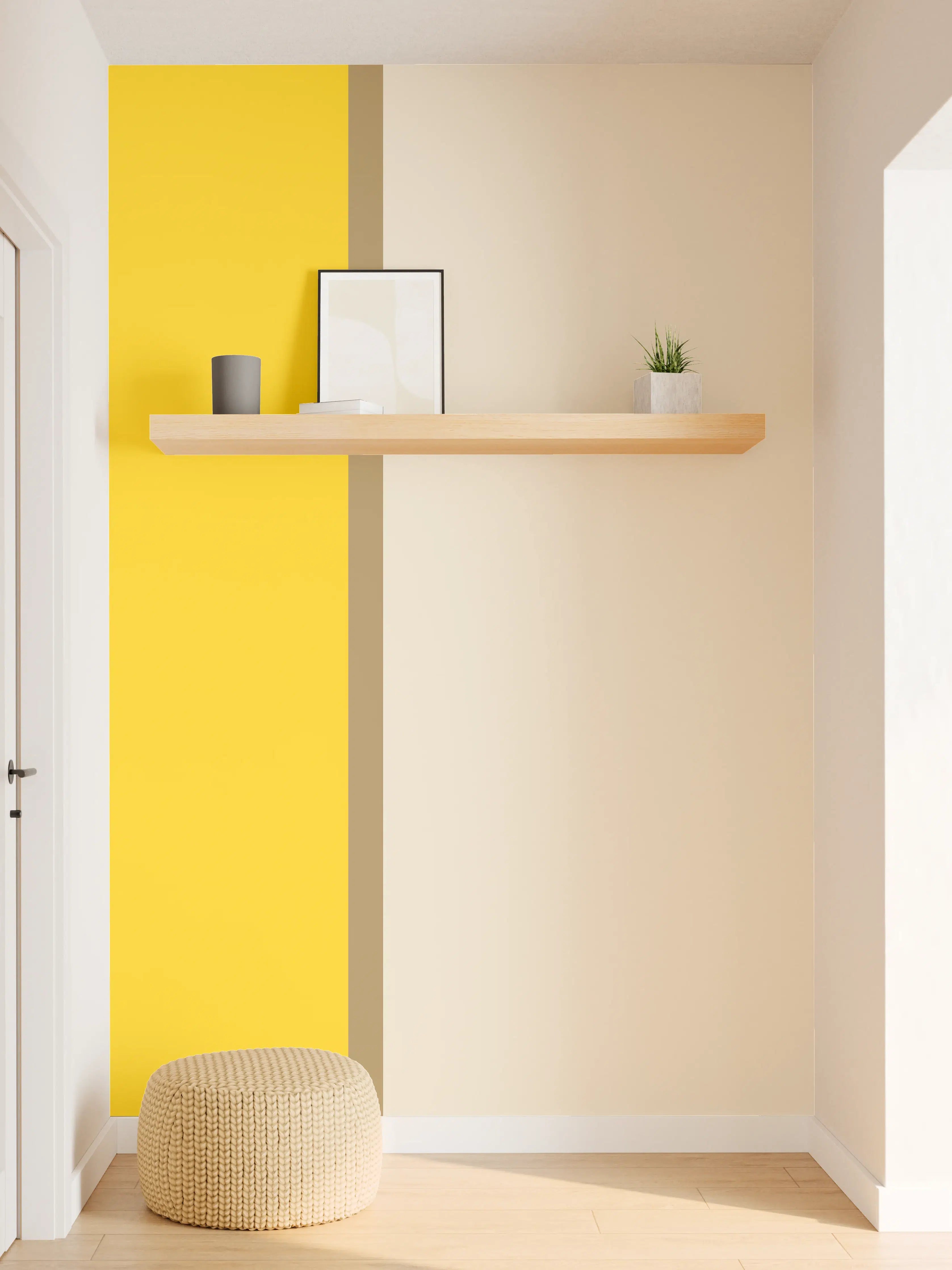 Wandverkleidung Flur - The Yellows - Easy Vertical - Saffron