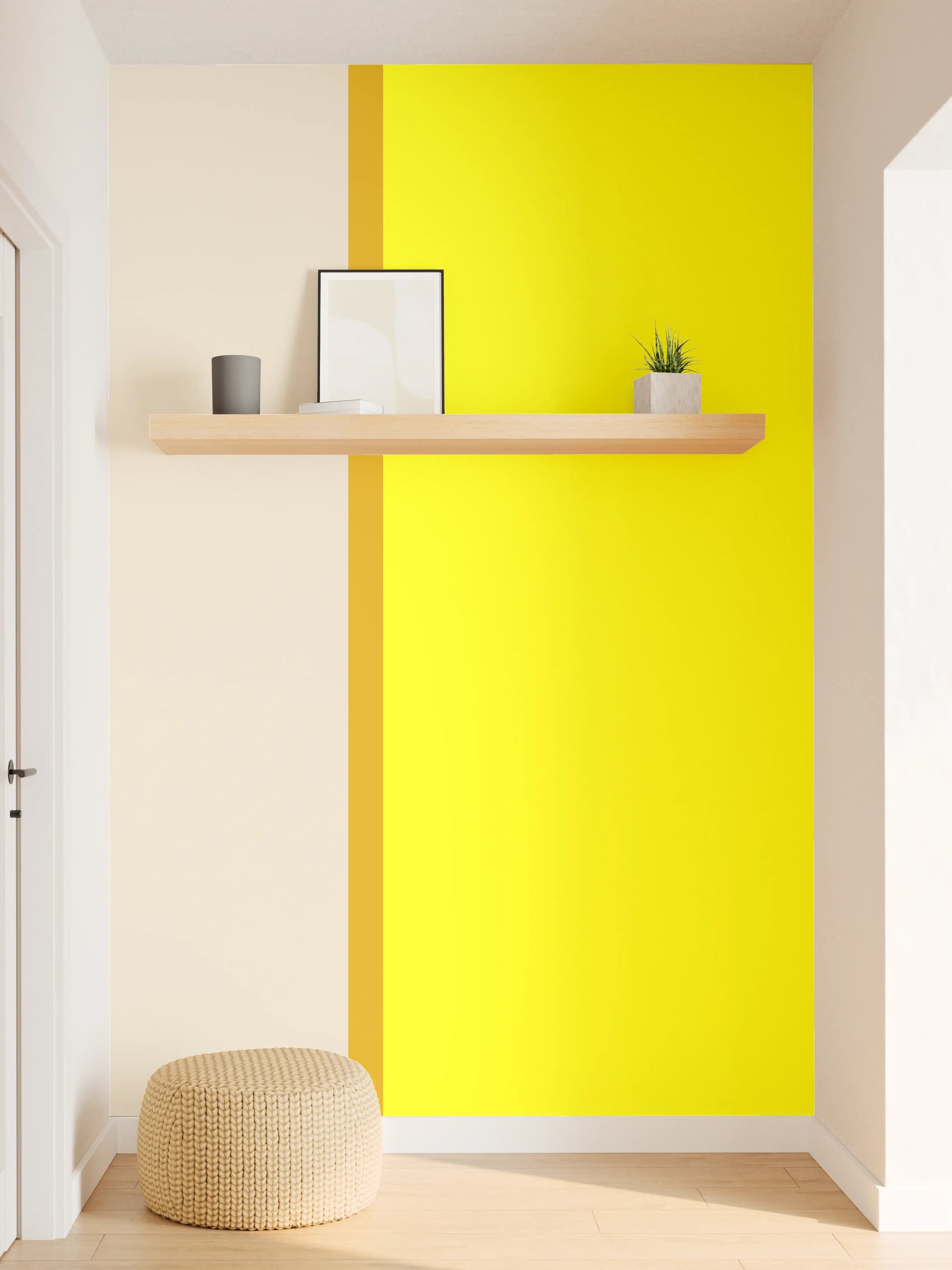 Wandverkleidung Flur - The Yellows - Easy Vertical - Vanilla