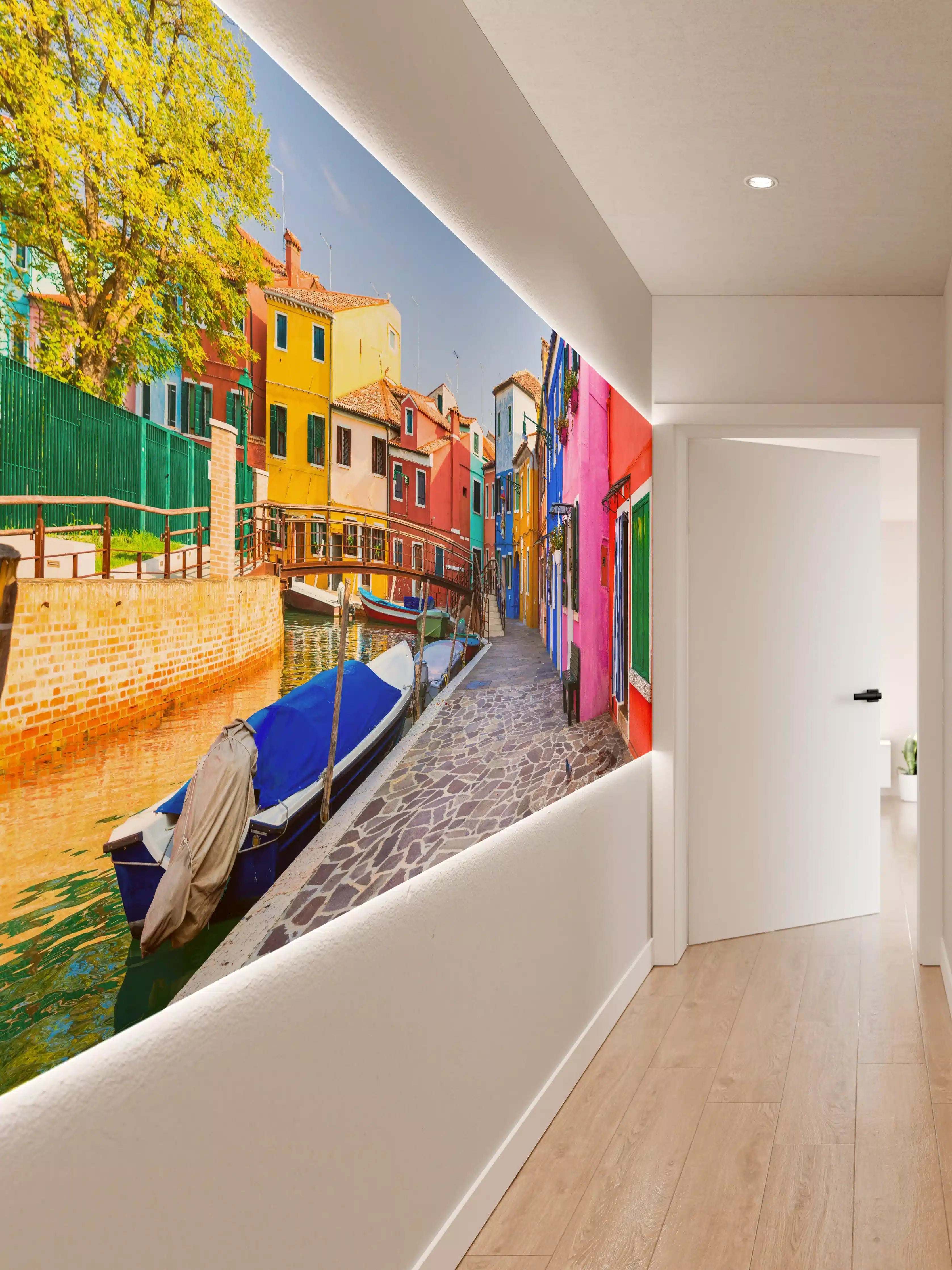 Wandverkleidung Flur - Venedig - traditionelle Fischerstadt