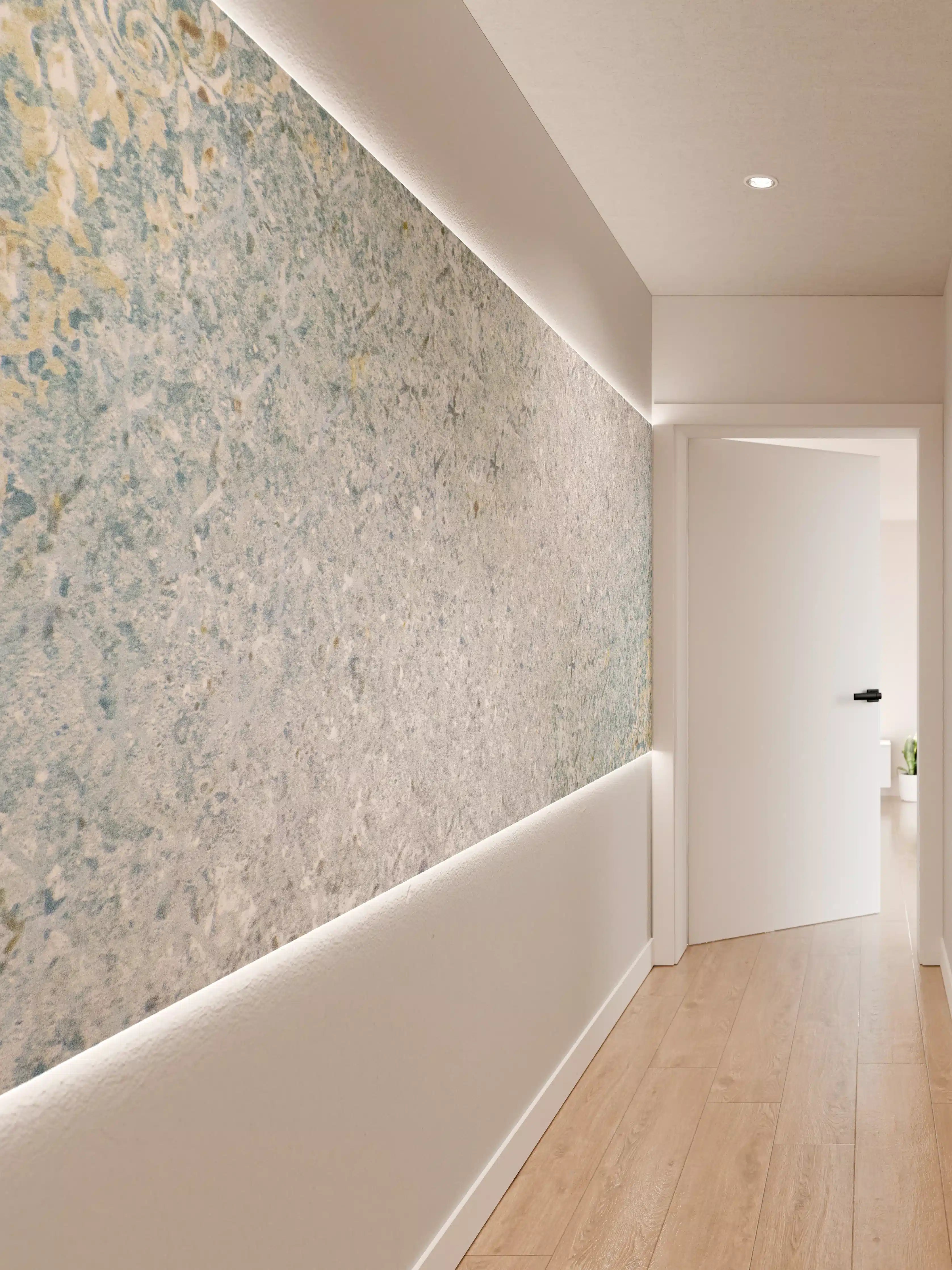 Wandverkleidung Flur - Vintage Beton