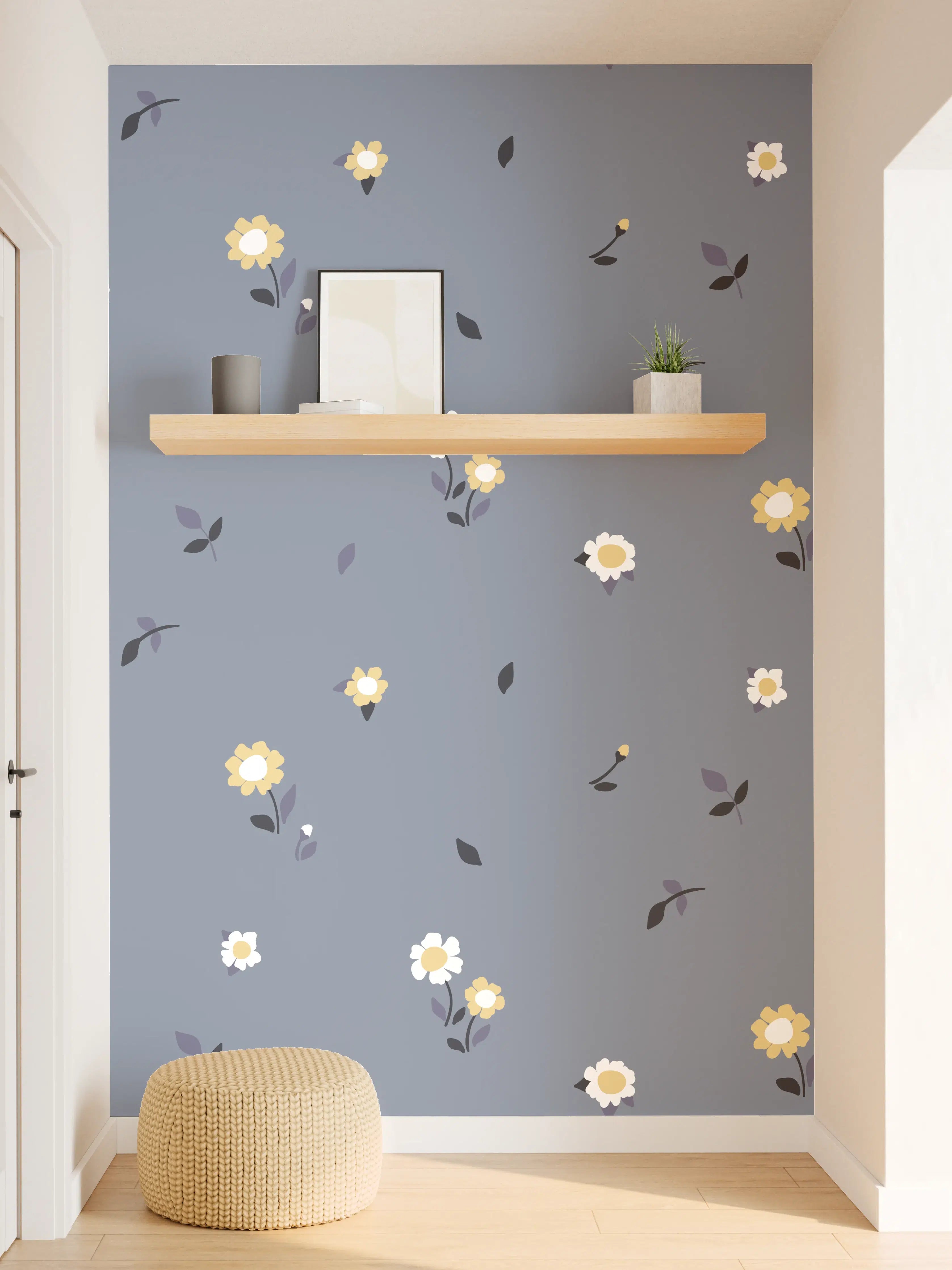 Wandverkleidung Flur - Vintage Bloom Ditsy Blumenmuster