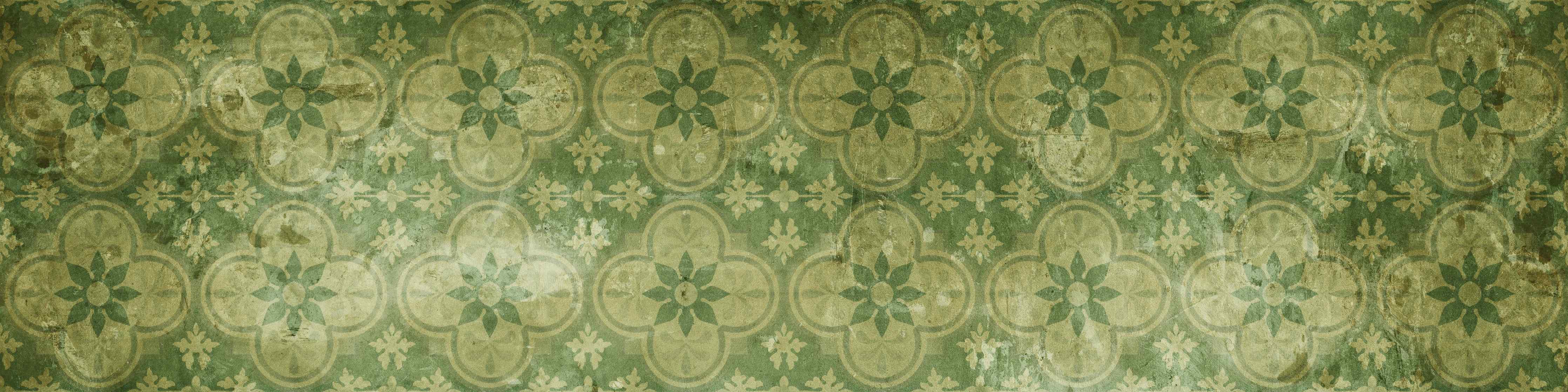 Wandverkleidung Flur-Vintage Retro Mosaikfliesen