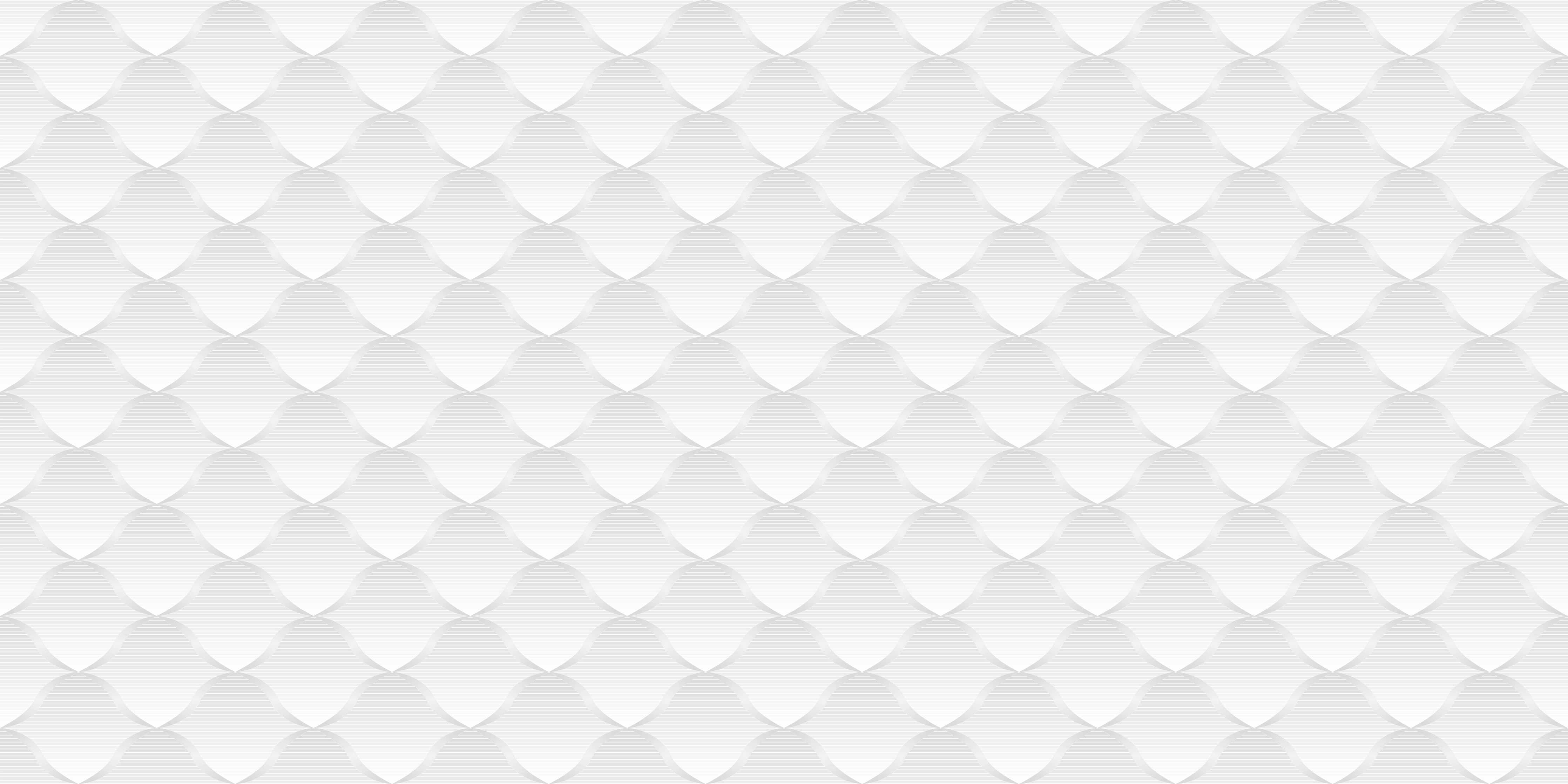 Wandverkleidung Flur-Weißes Steppmuster - Stoffdesign