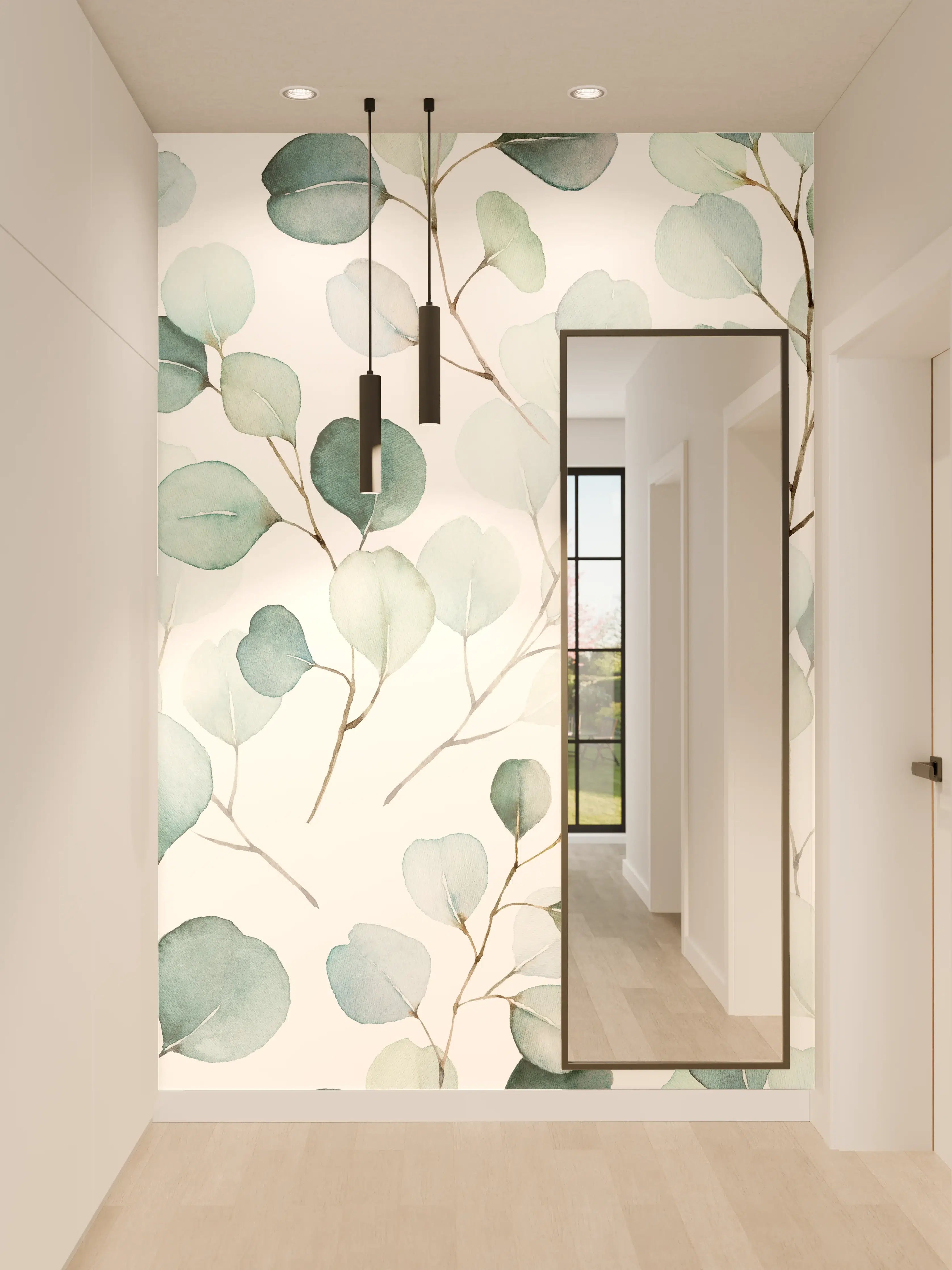 Wandverkleidung Flur - Wunderschöne Wassermotiv-Kunst