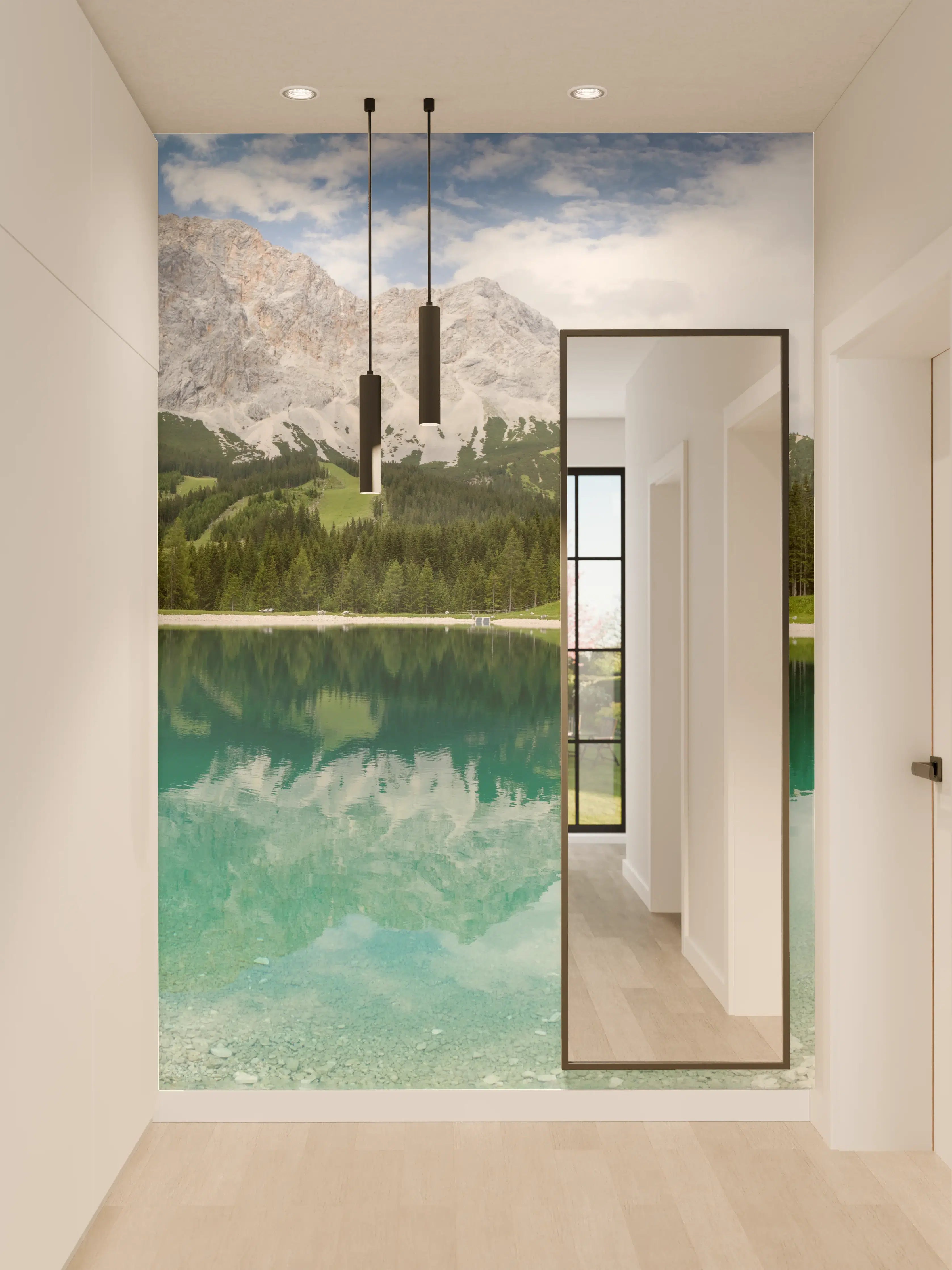 Wandverkleidung Flur - Zugspitzarena bei Ehrwald