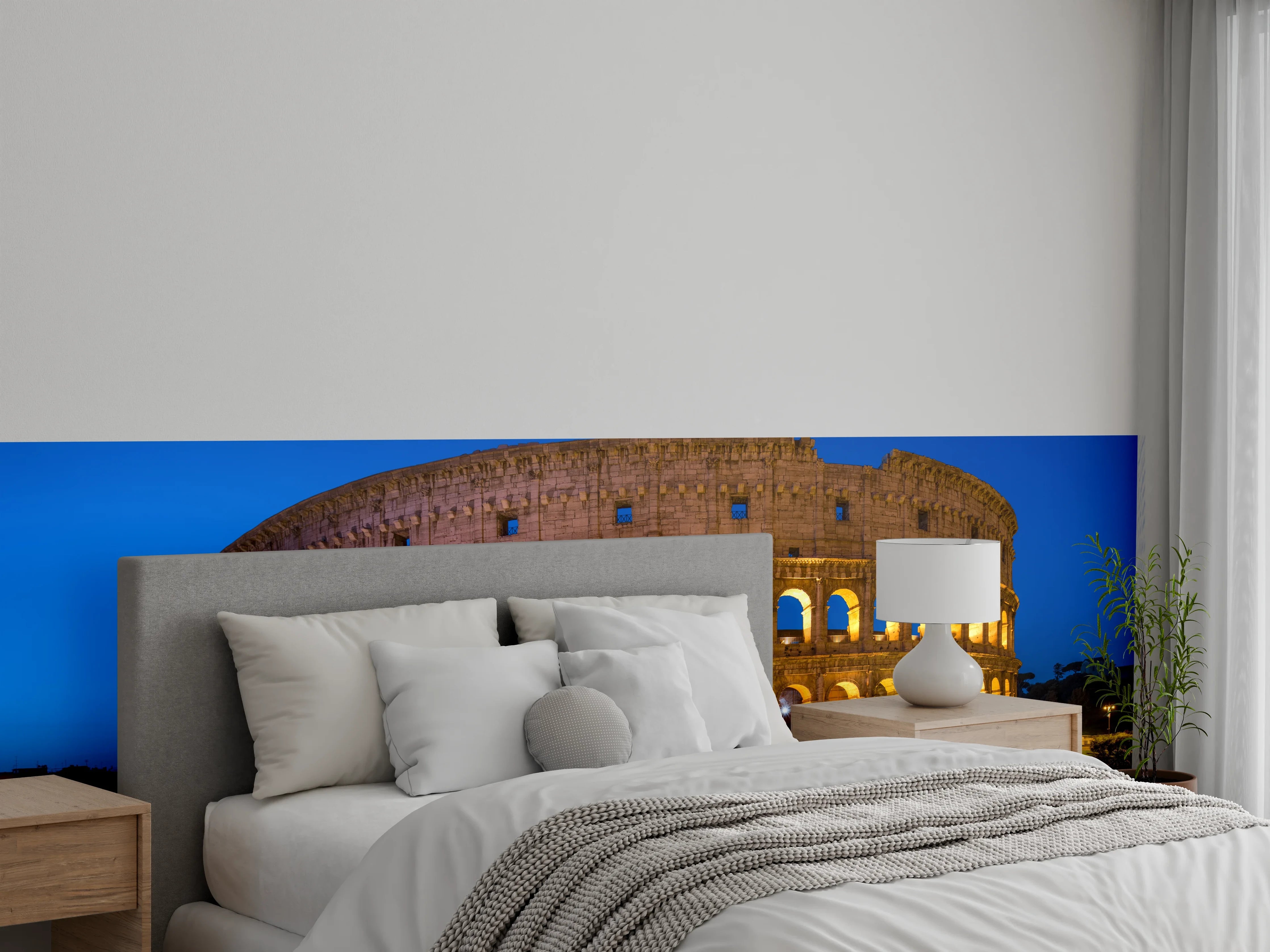 Wandverkleidung Schlafzimmer - Kolosseum in Rom - Italien