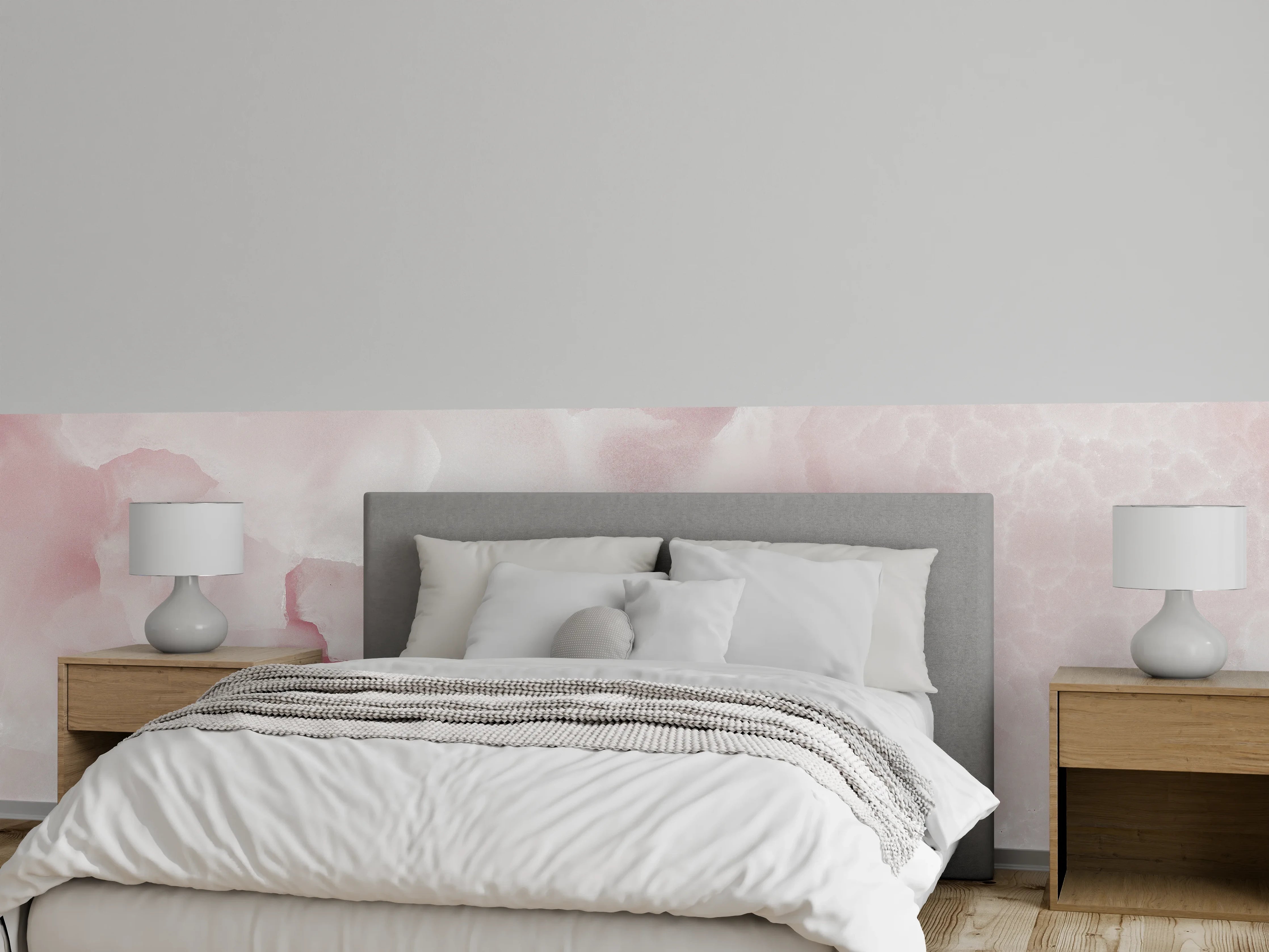 Wandverkleidung Schlafzimmer - Rosa Emperador Onyx Marmor