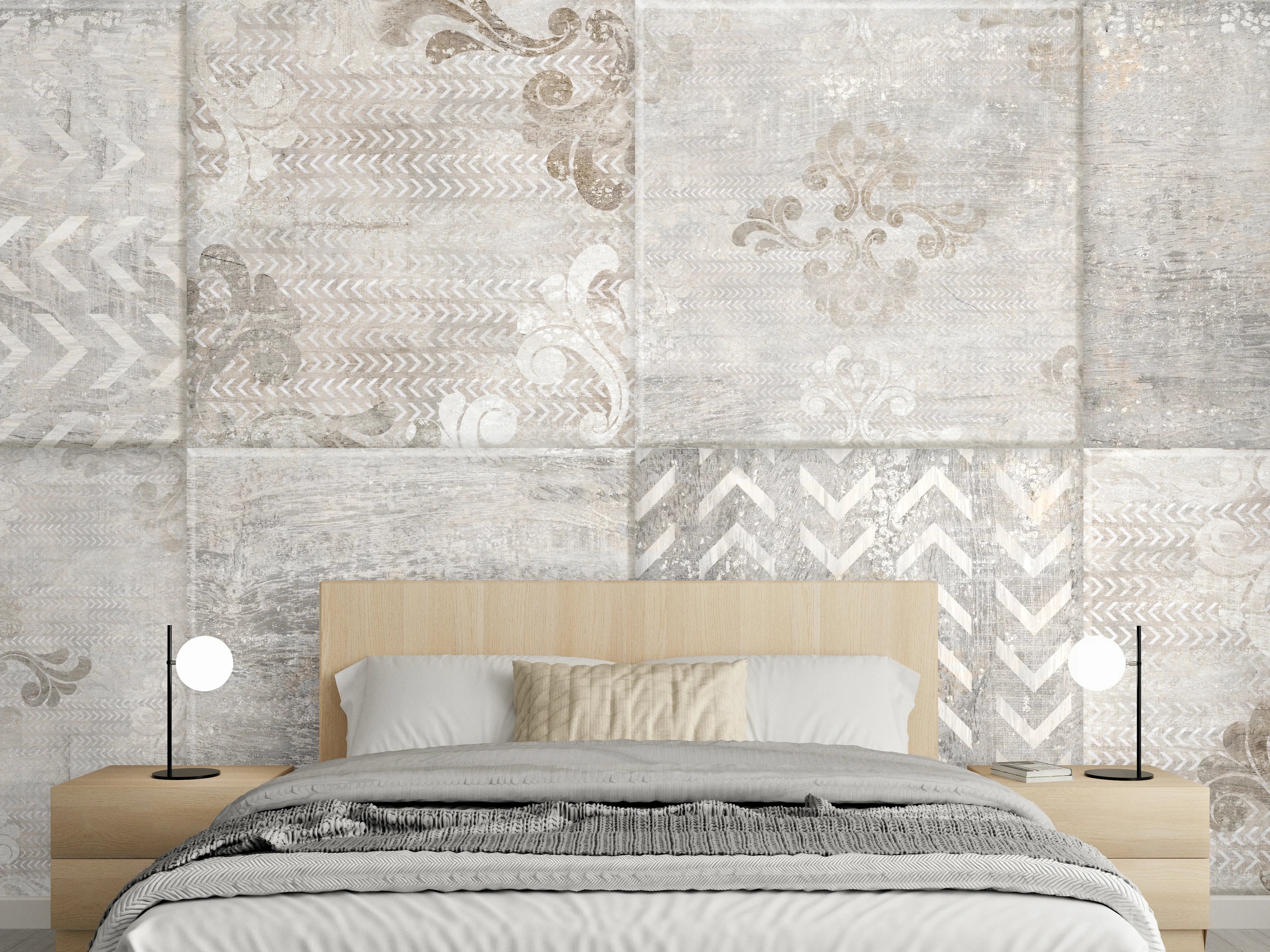 Wandverkleidung Schlafzimmer - Abstrakter Mosaik Hintergrund