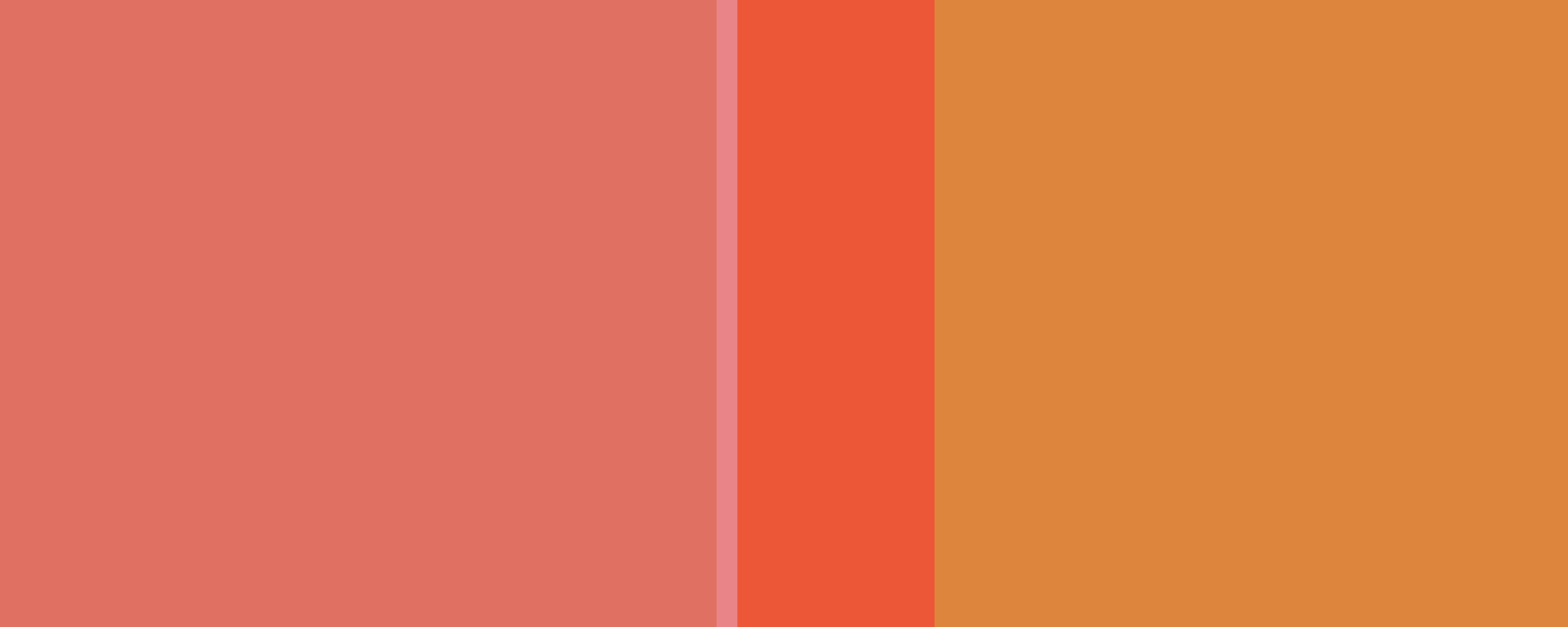 Wandverkleidung Schlafzimmer-Abstraktes Farbspiel in Orange und Rosa