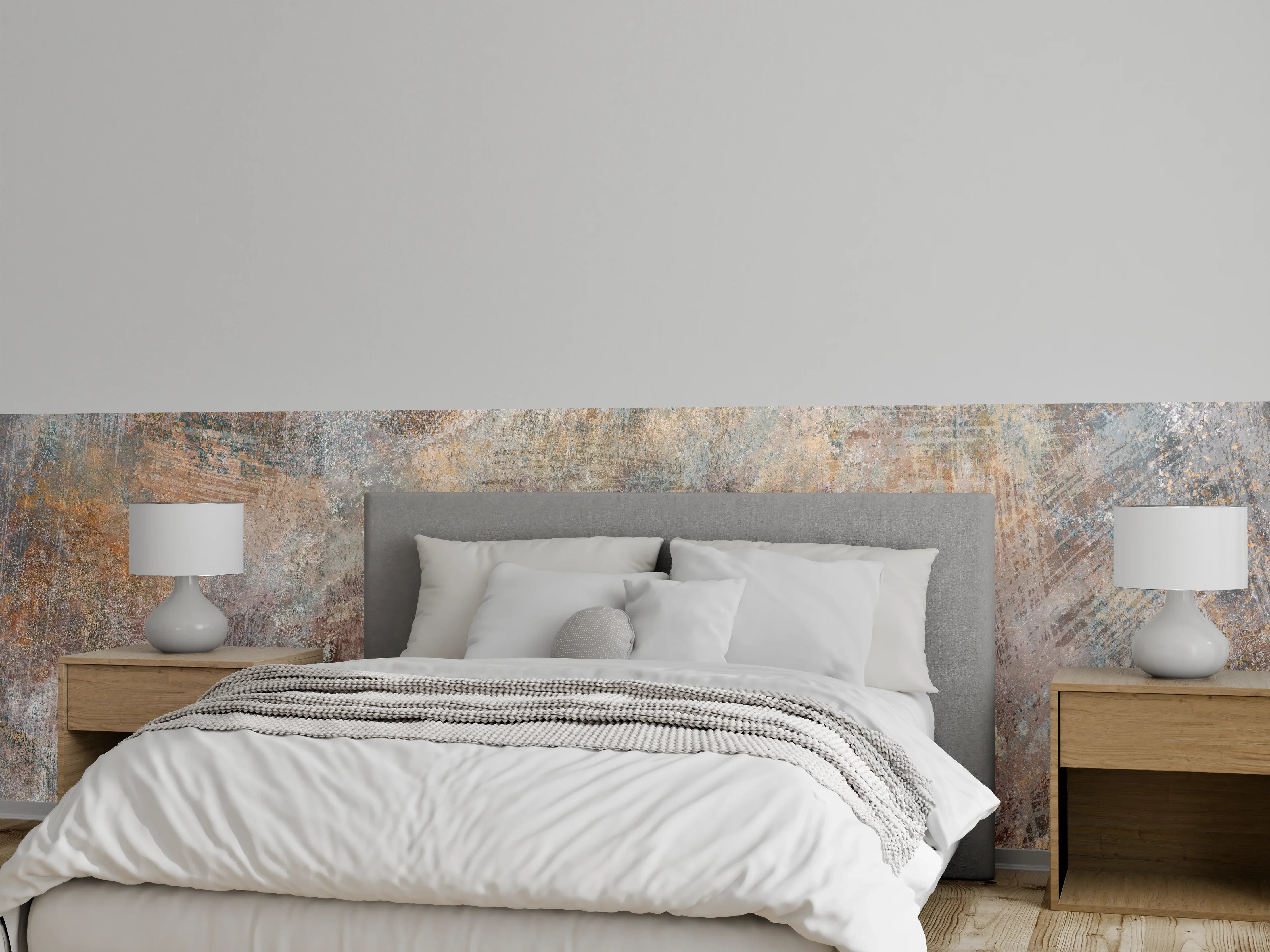 Wandverkleidung Schlafzimmer - Alte Steinoberfläche