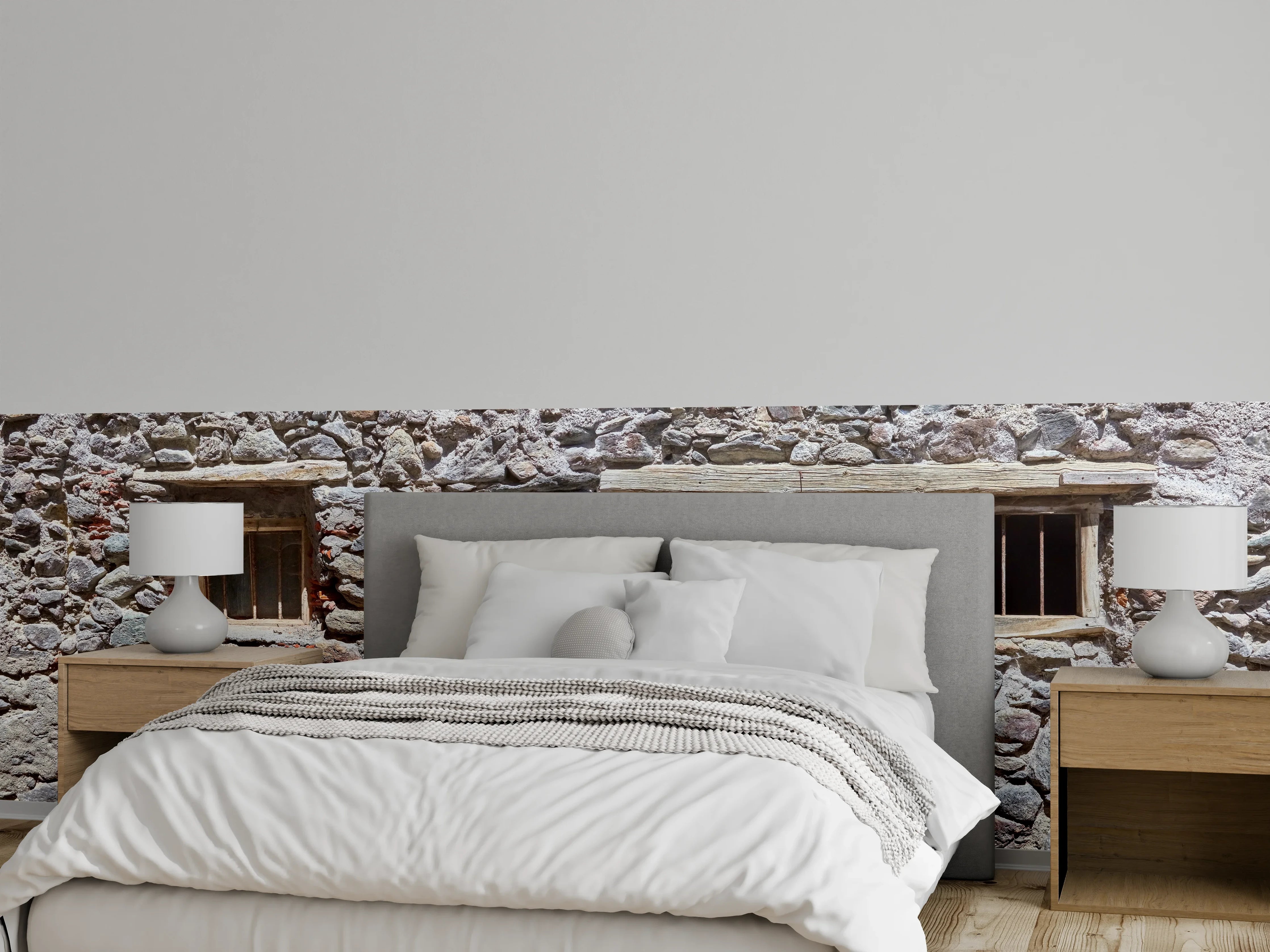 Wandverkleidung Schlafzimmer - Altmodischer Kuhstall