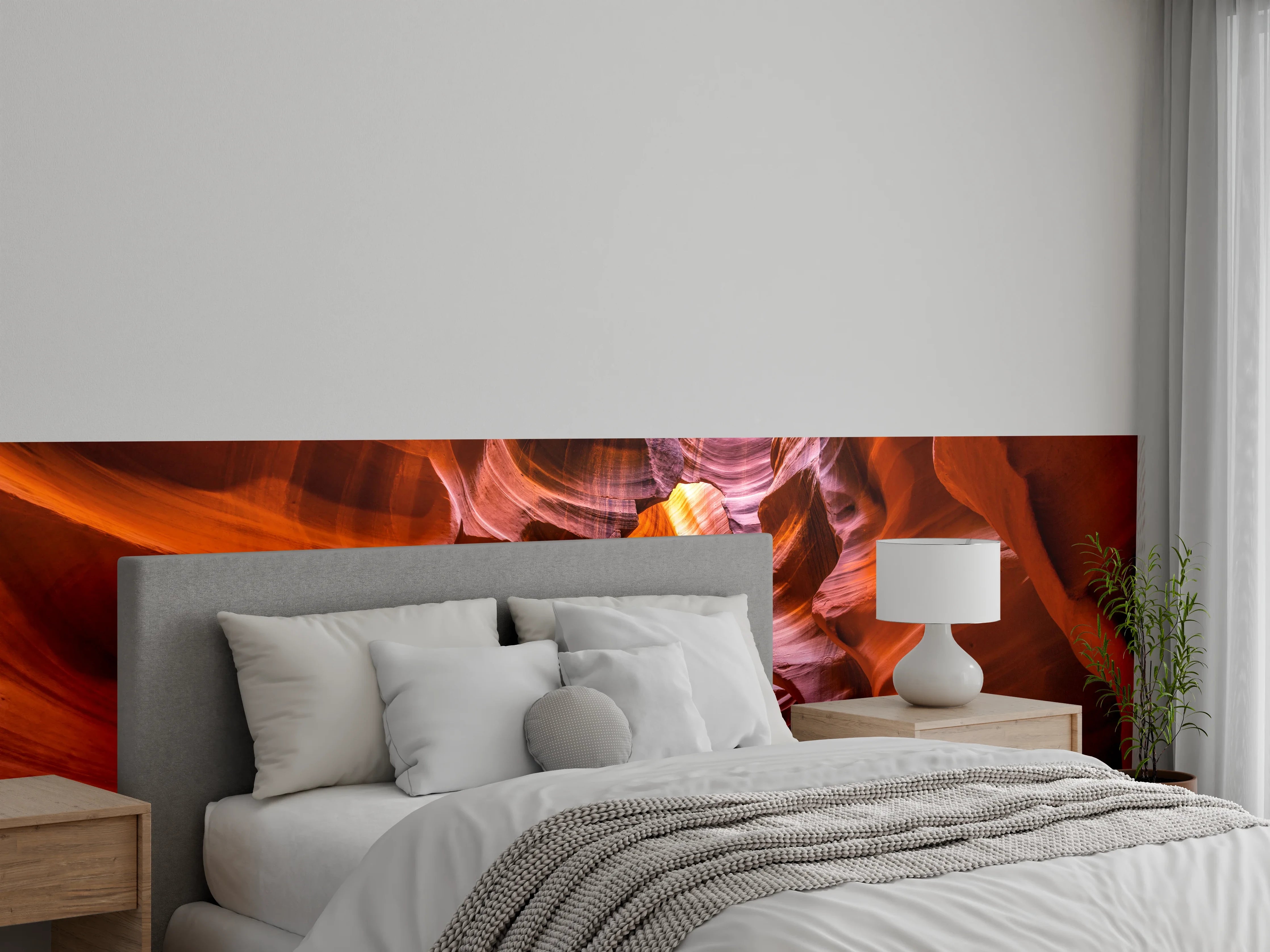 Wandverkleidung Schlafzimmer - Antelope Canyon Naturwunder Wandbild