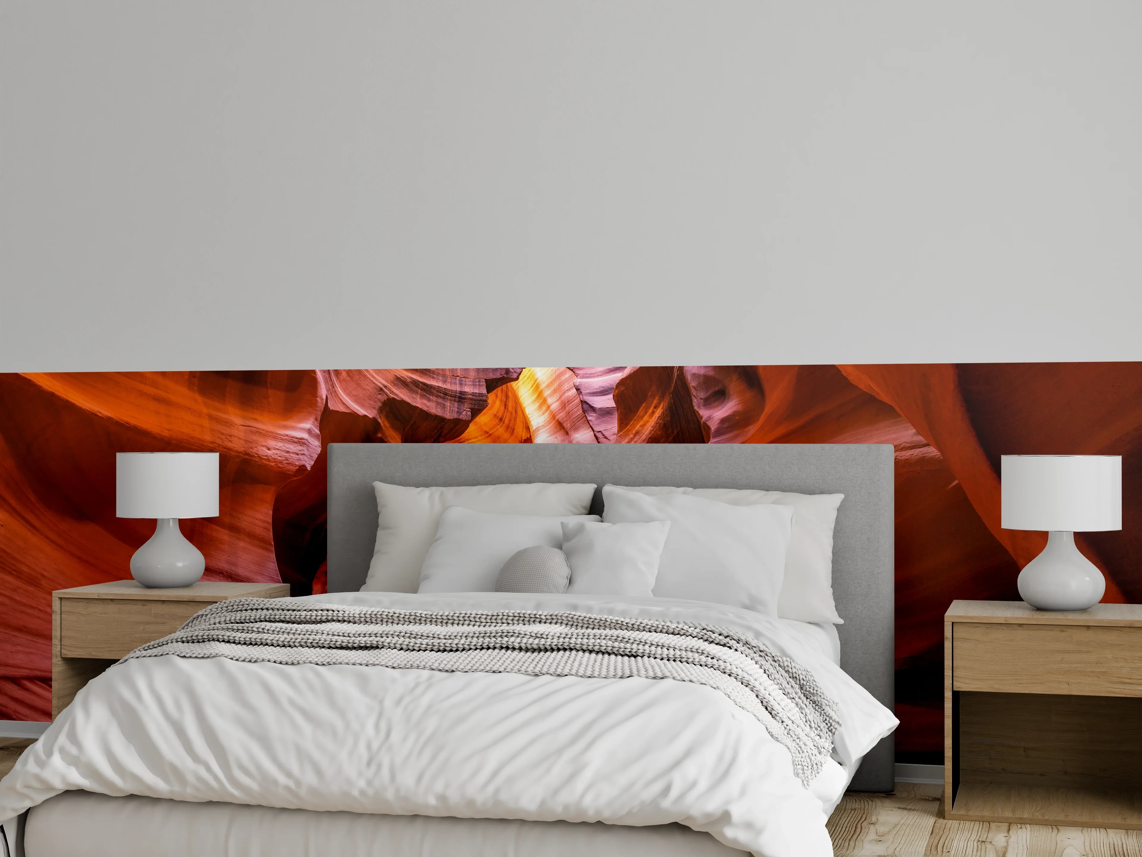 Wandverkleidung Schlafzimmer - Antelope Canyon Naturwunder Wandbild