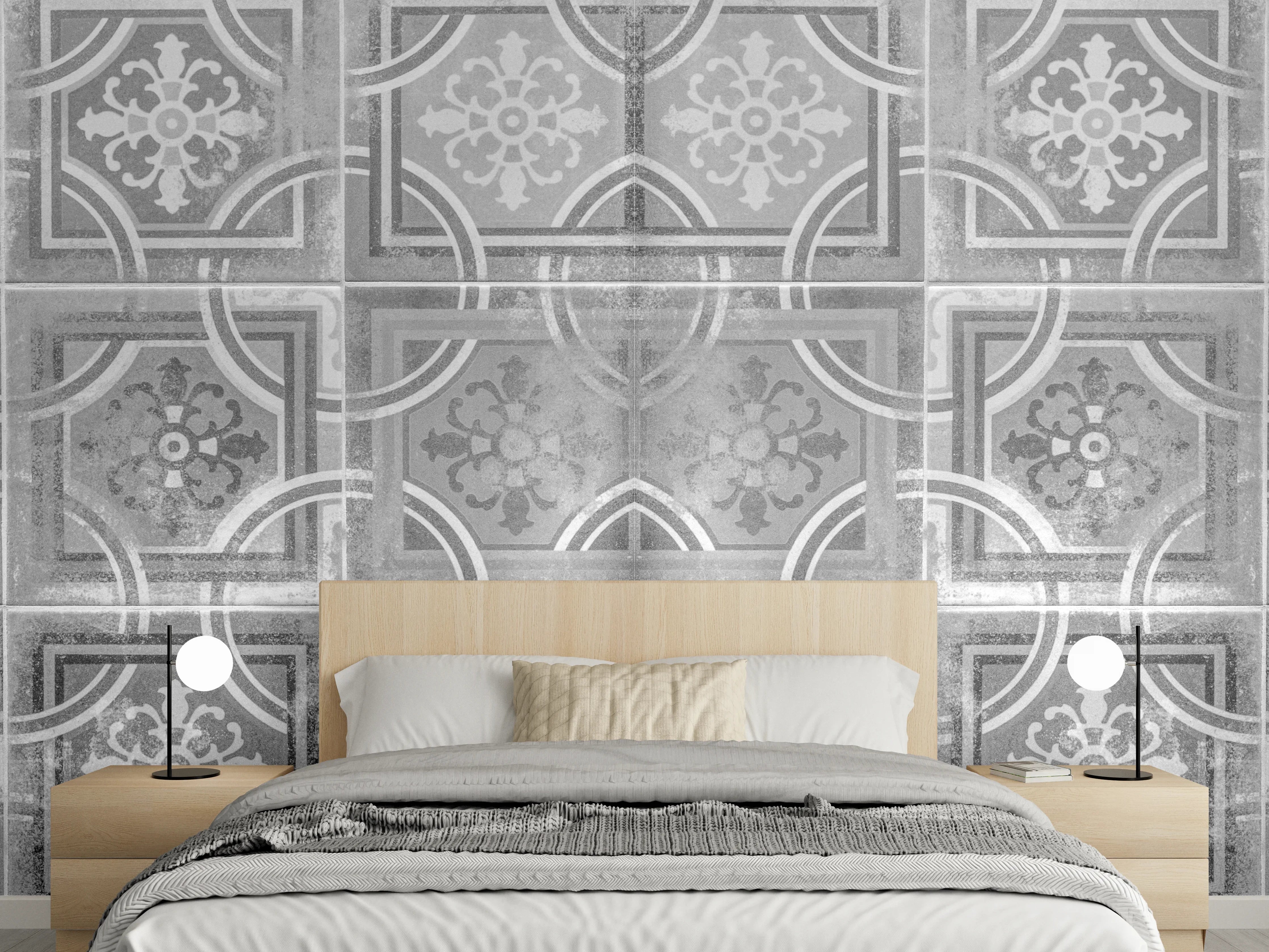 Wandverkleidung Schlafzimmer - Arabische schäbige Fliesen Hintergrund
