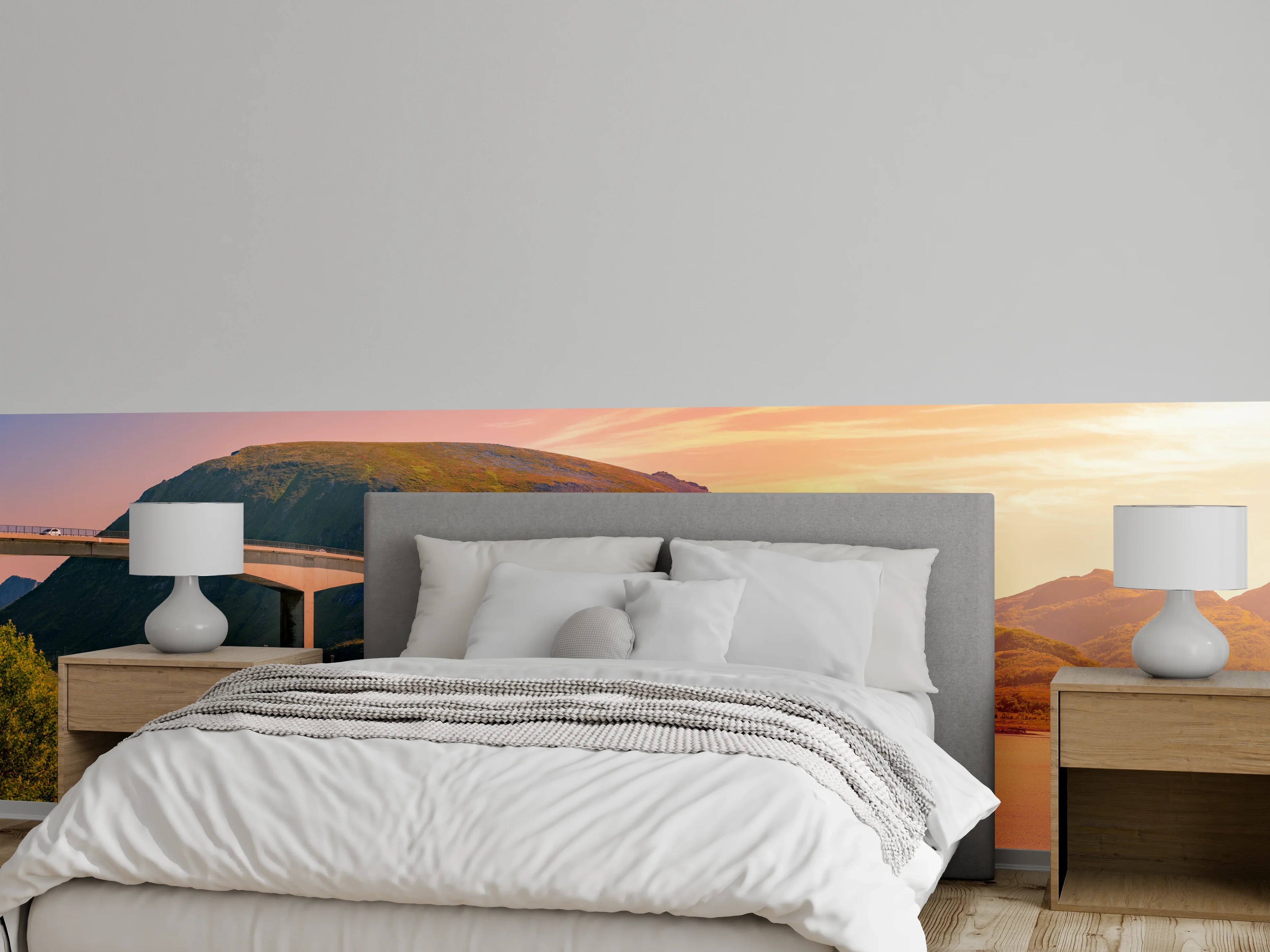 Wandverkleidung Schlafzimmer - Brückenstraße in Norwegen