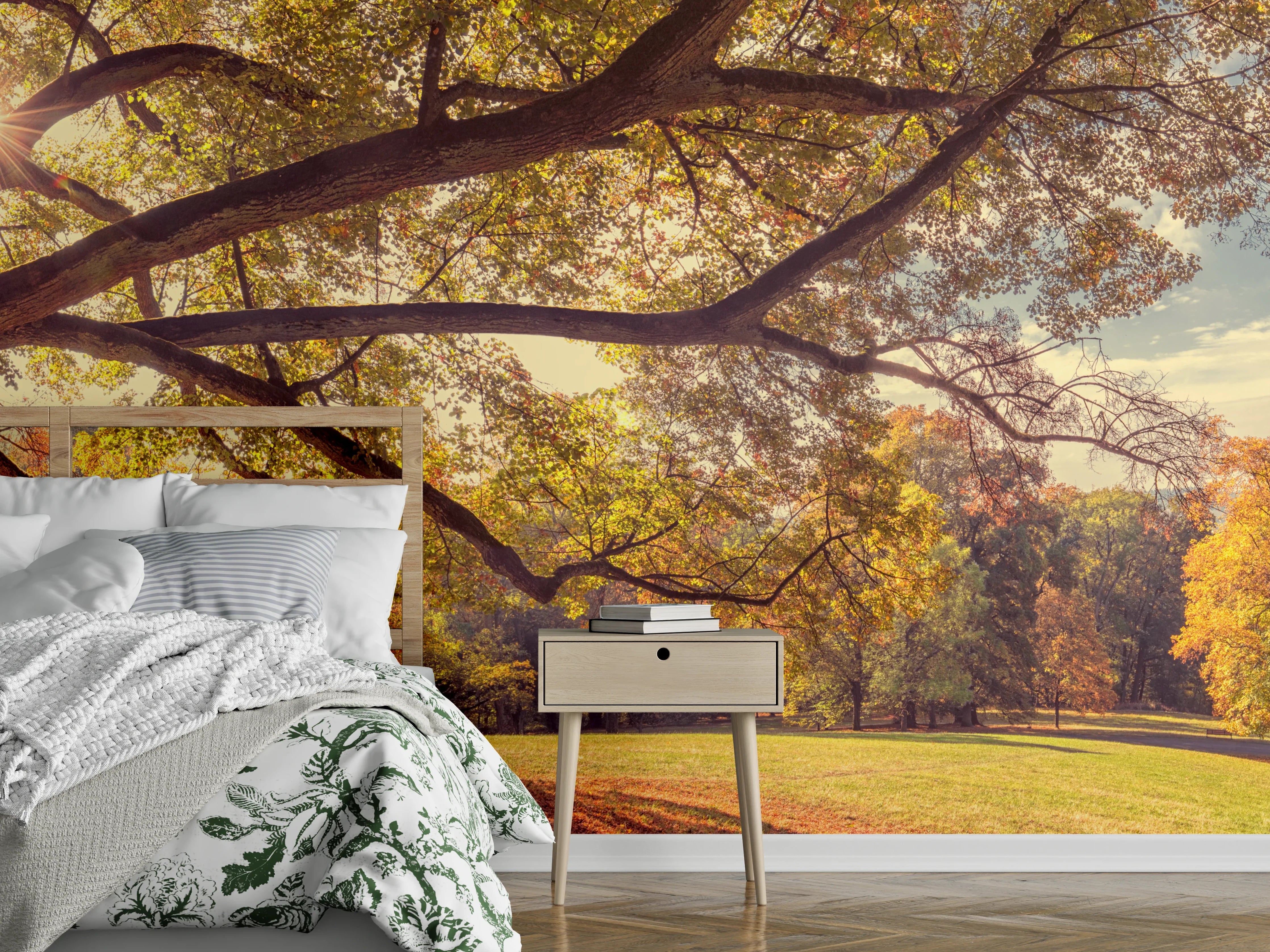 Wandverkleidung Schlafzimmer - Coburg Hofgarten - Oberfranken