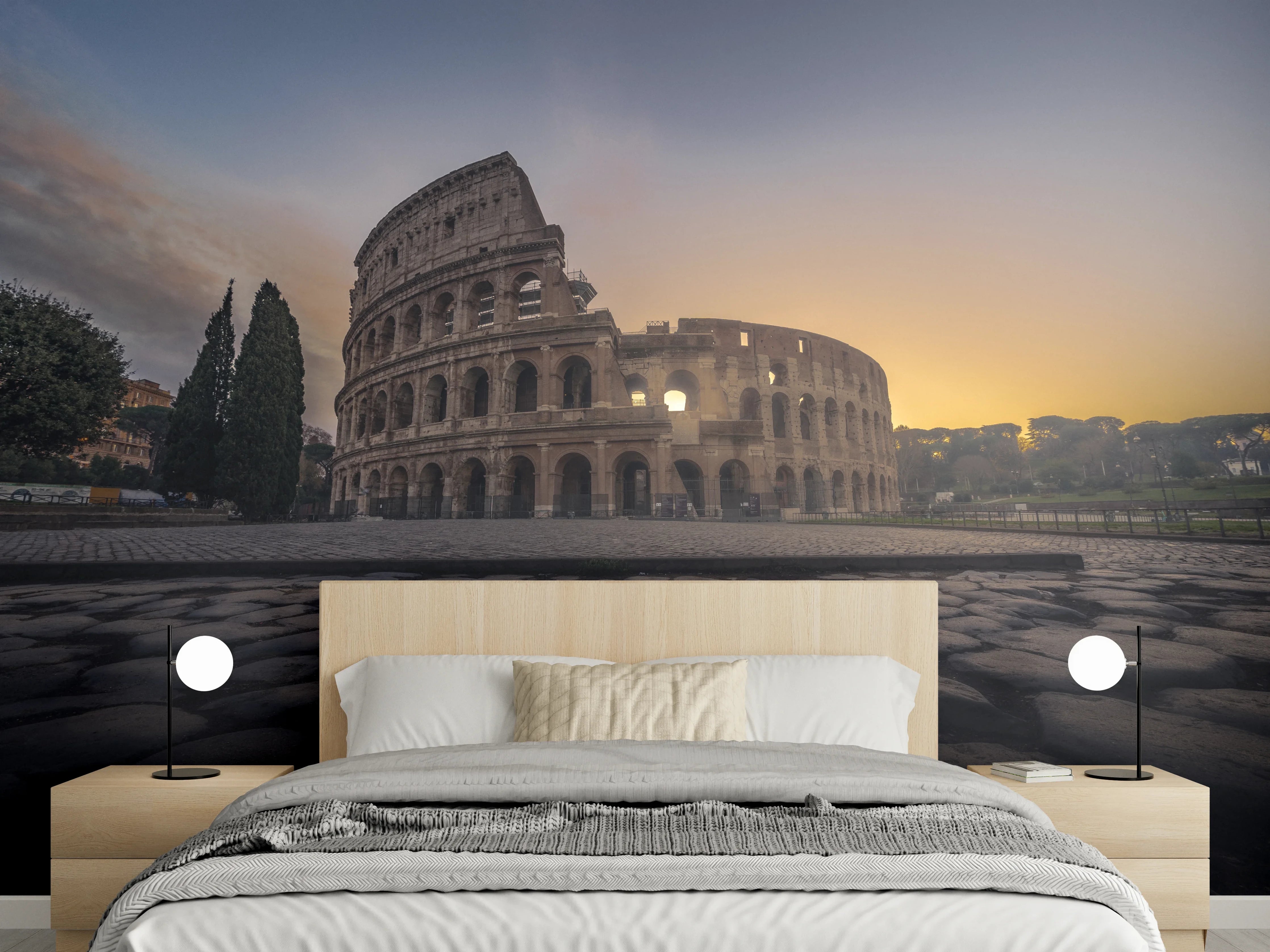 Wandverkleidung Schlafzimmer - Colosseum, Rome, Italy