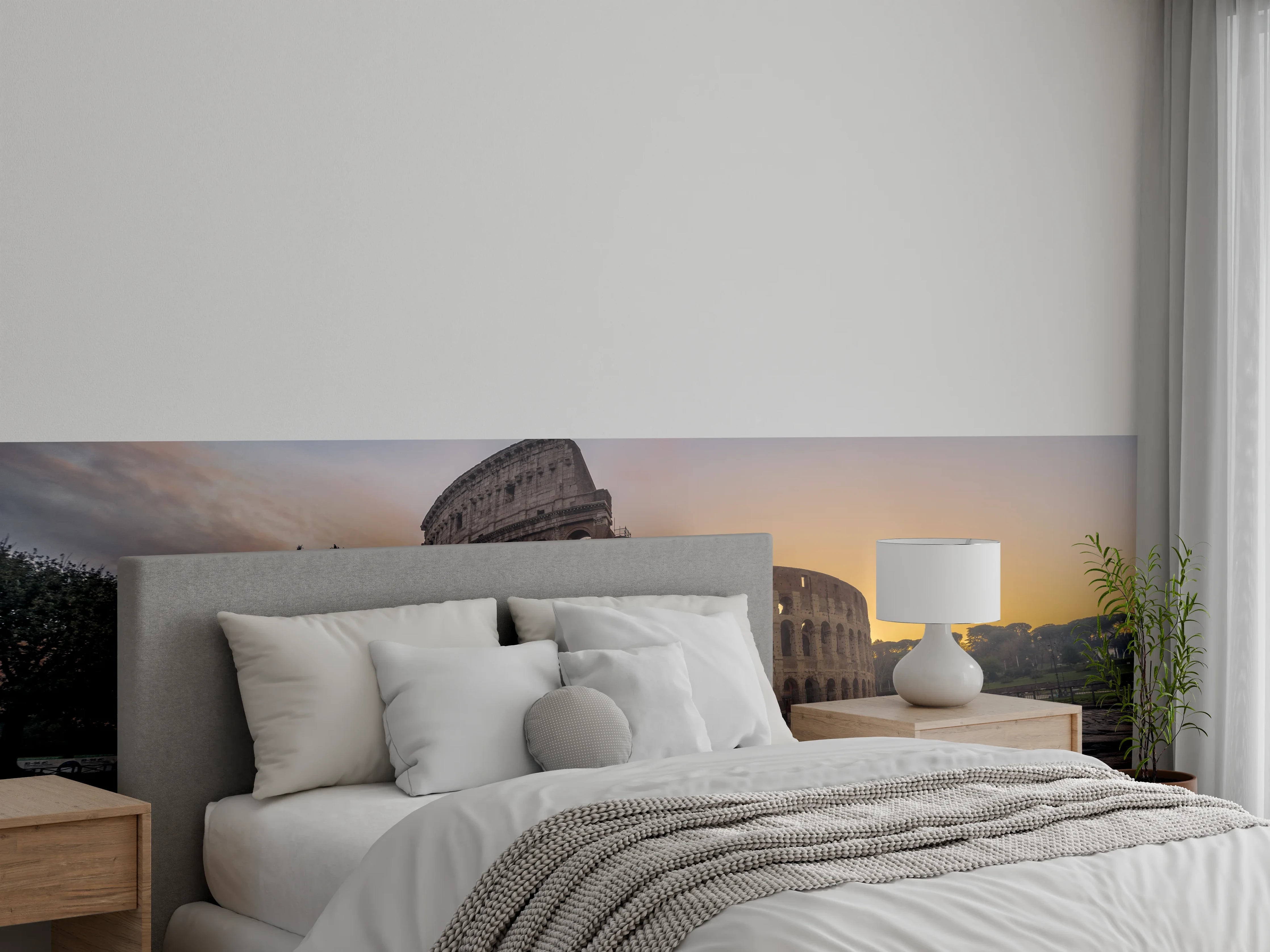 Wandverkleidung Schlafzimmer - Colosseum, Rome, Italy