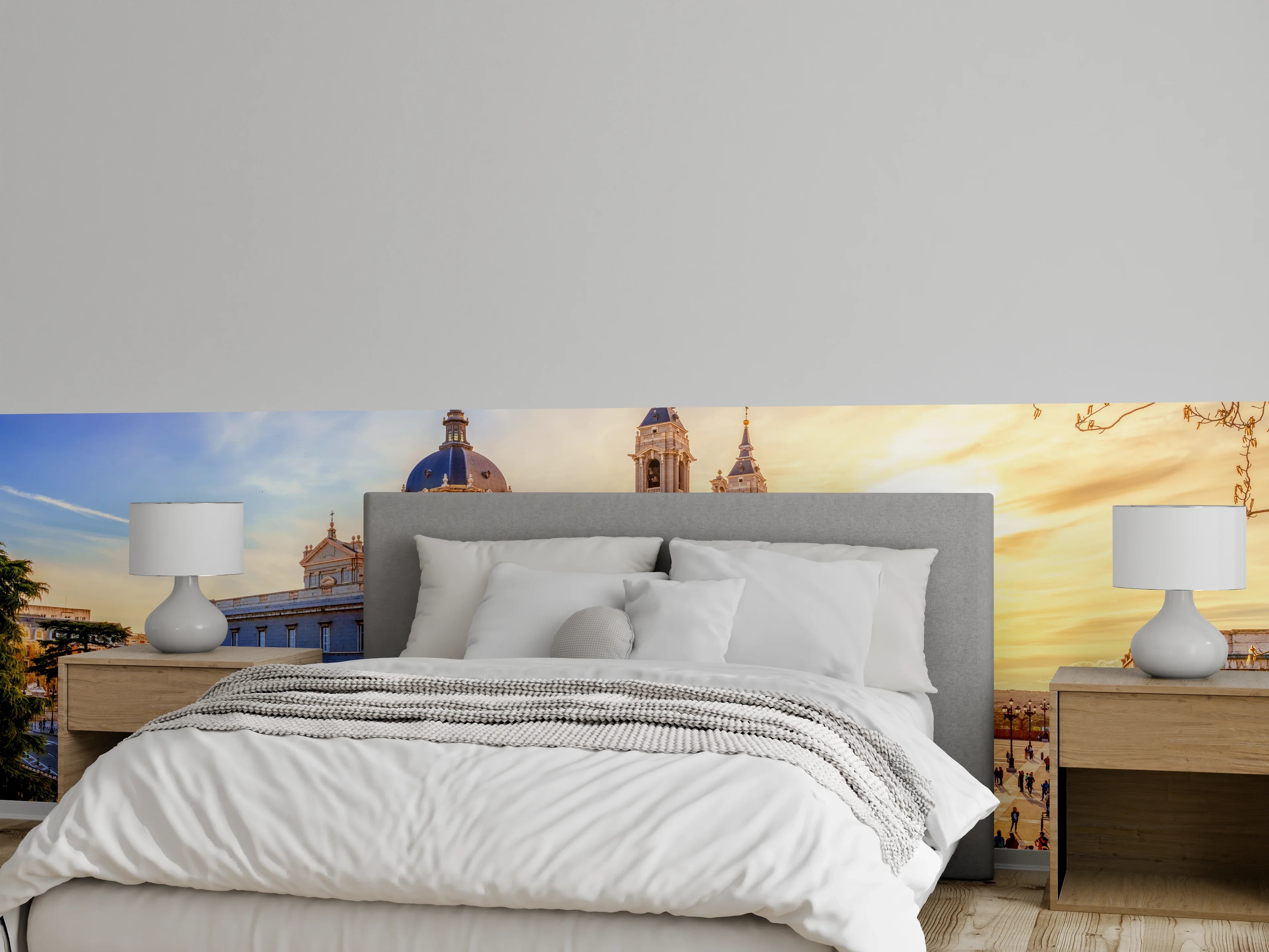 Wandverkleidung Schlafzimmer - Die Kathedrale von Madrid