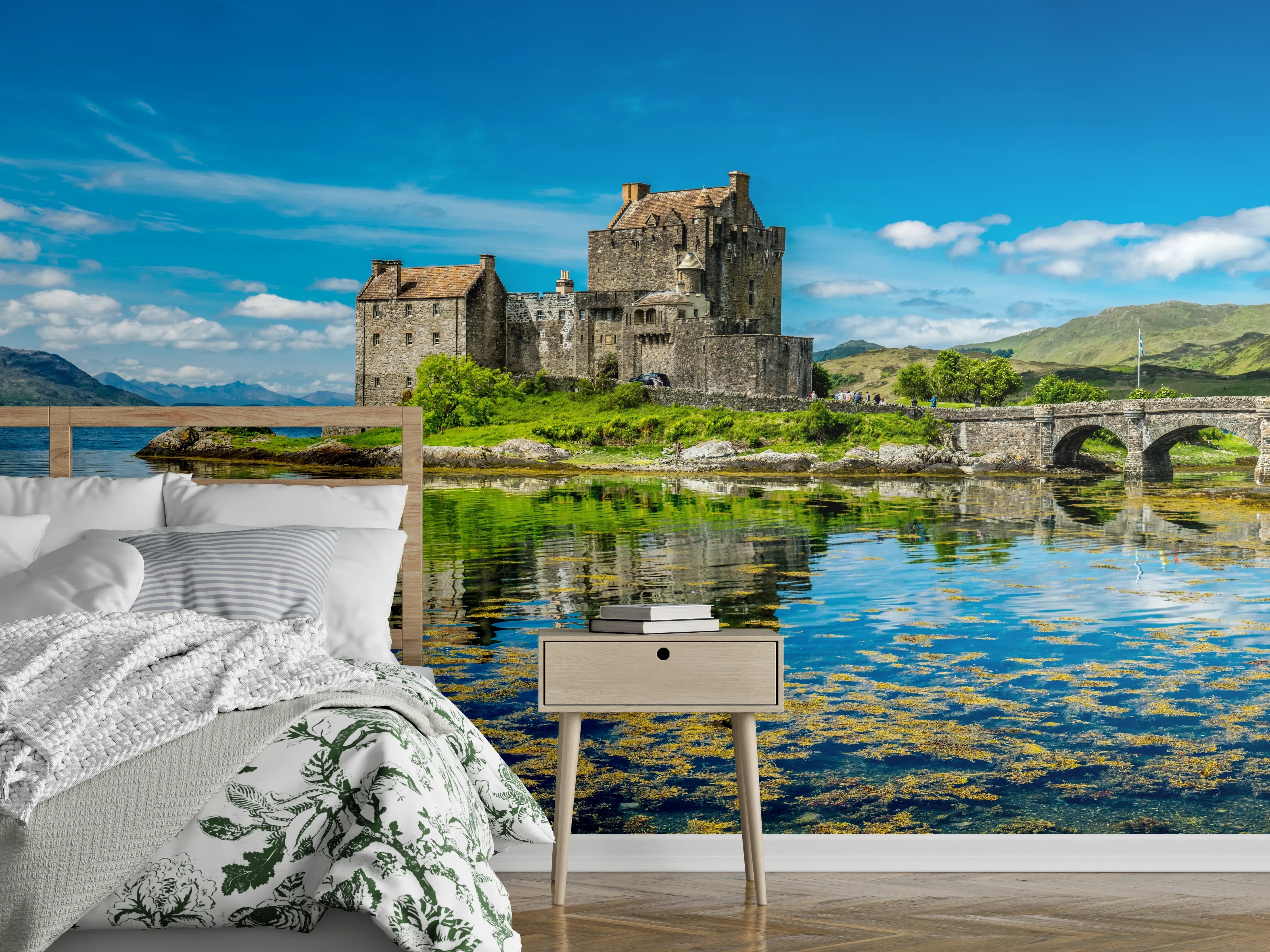 Wandverkleidung Schlafzimmer - Eilean Donan Castle