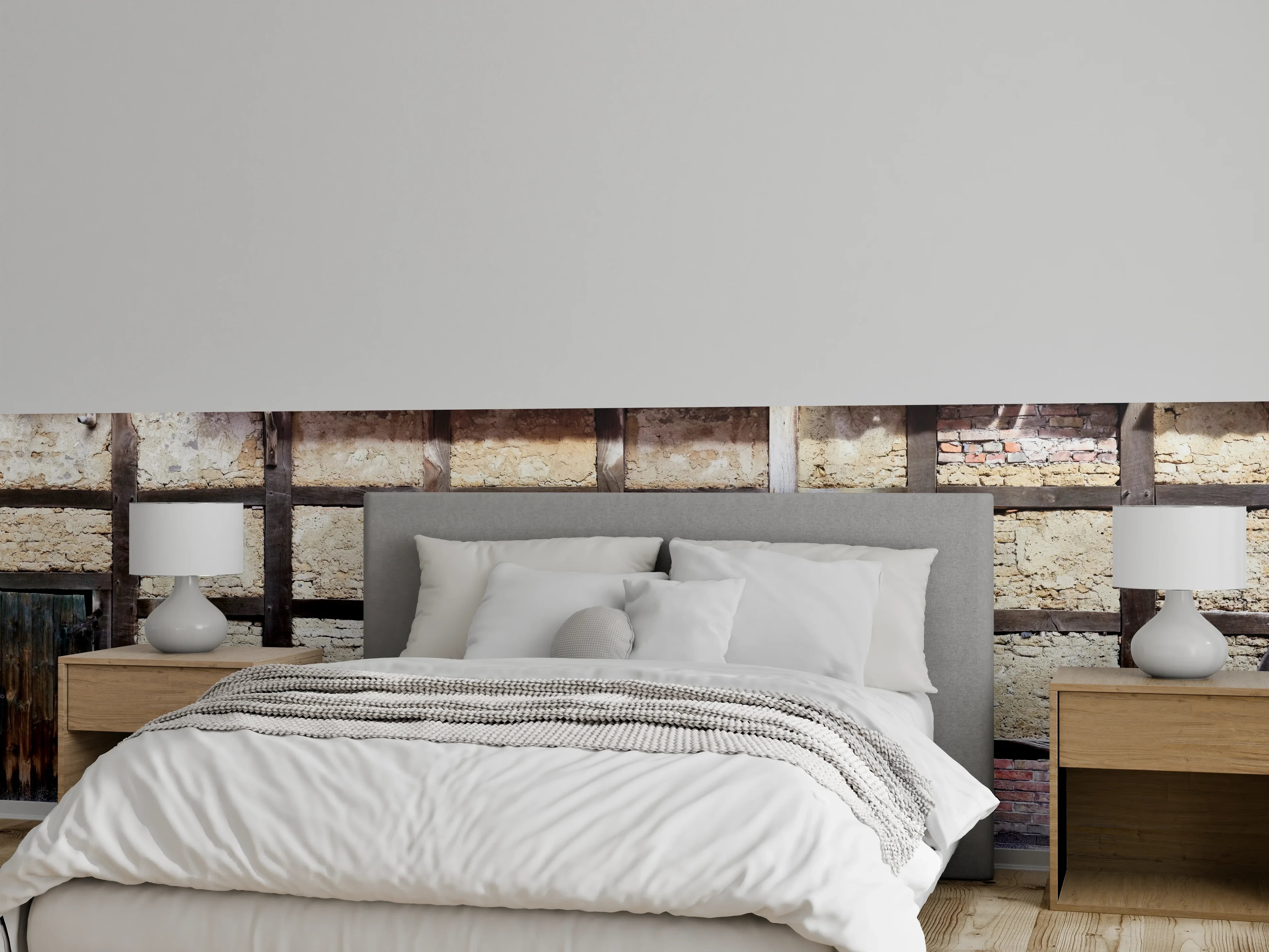 Wandverkleidung Schlafzimmer - Eingang eines Deutschen Fachwerkhauses