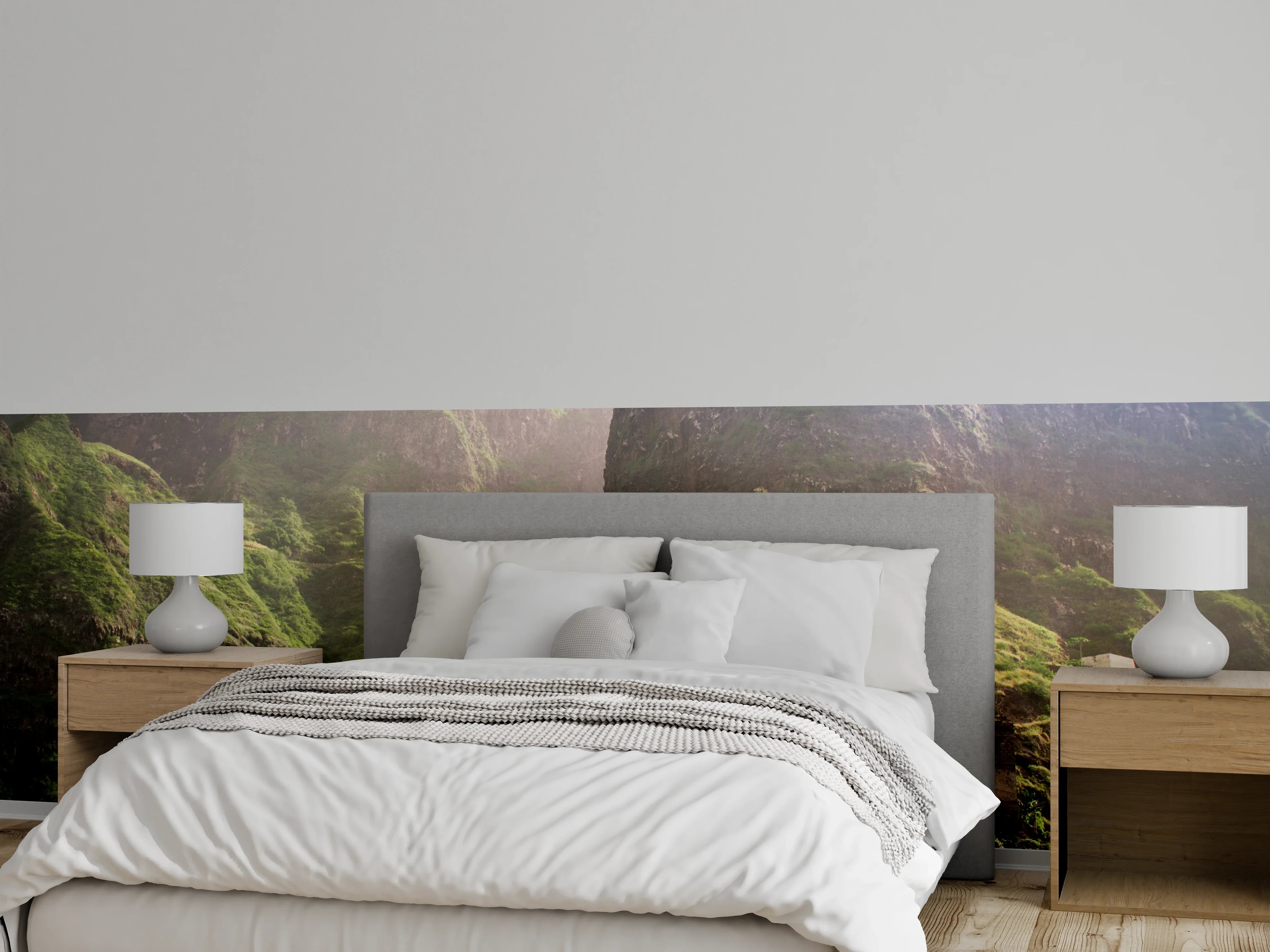 Wandverkleidung Schlafzimmer - Fontainhas Landschaft