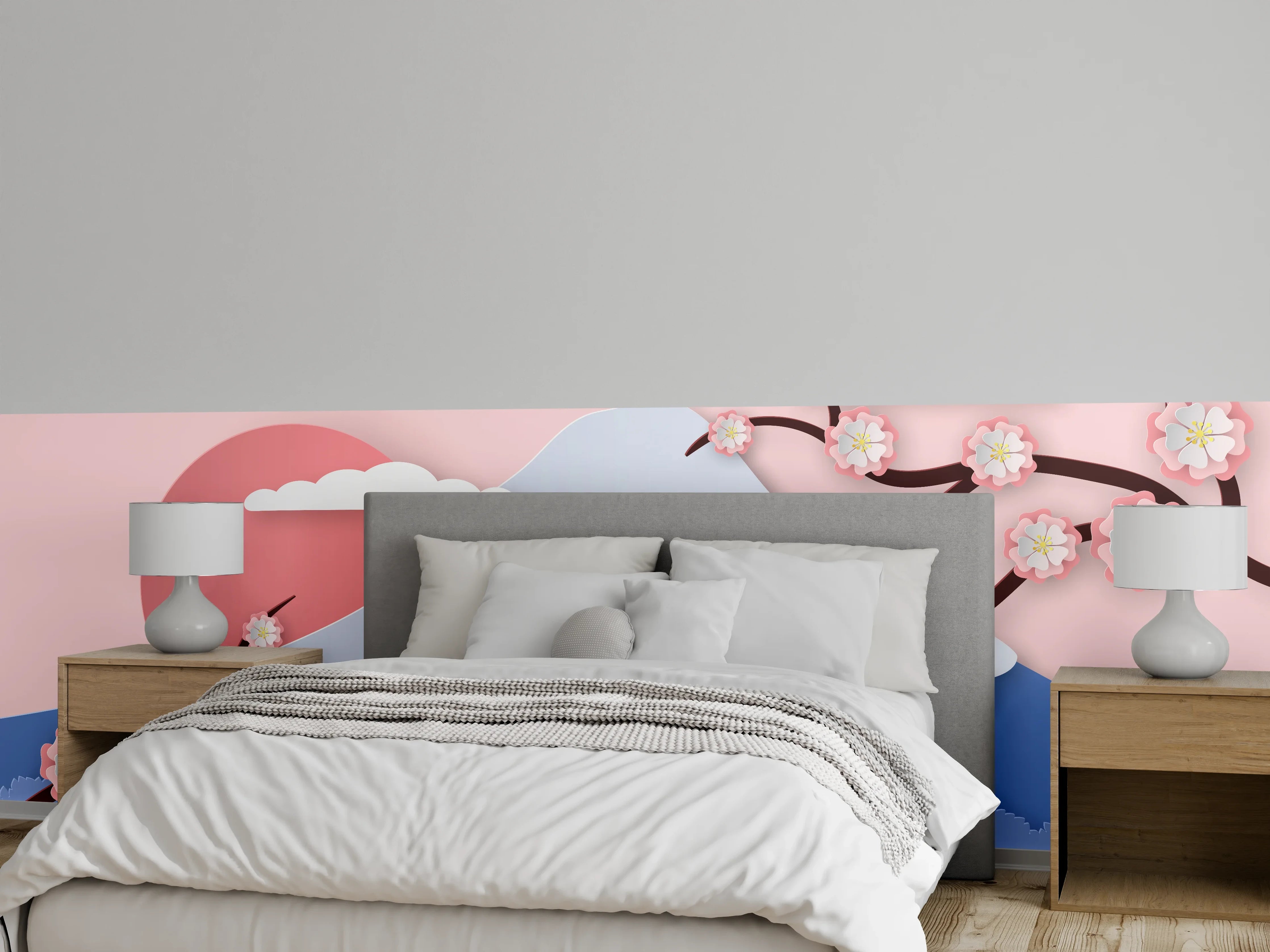 Wandverkleidung Schlafzimmer - Fujiyama modern Style