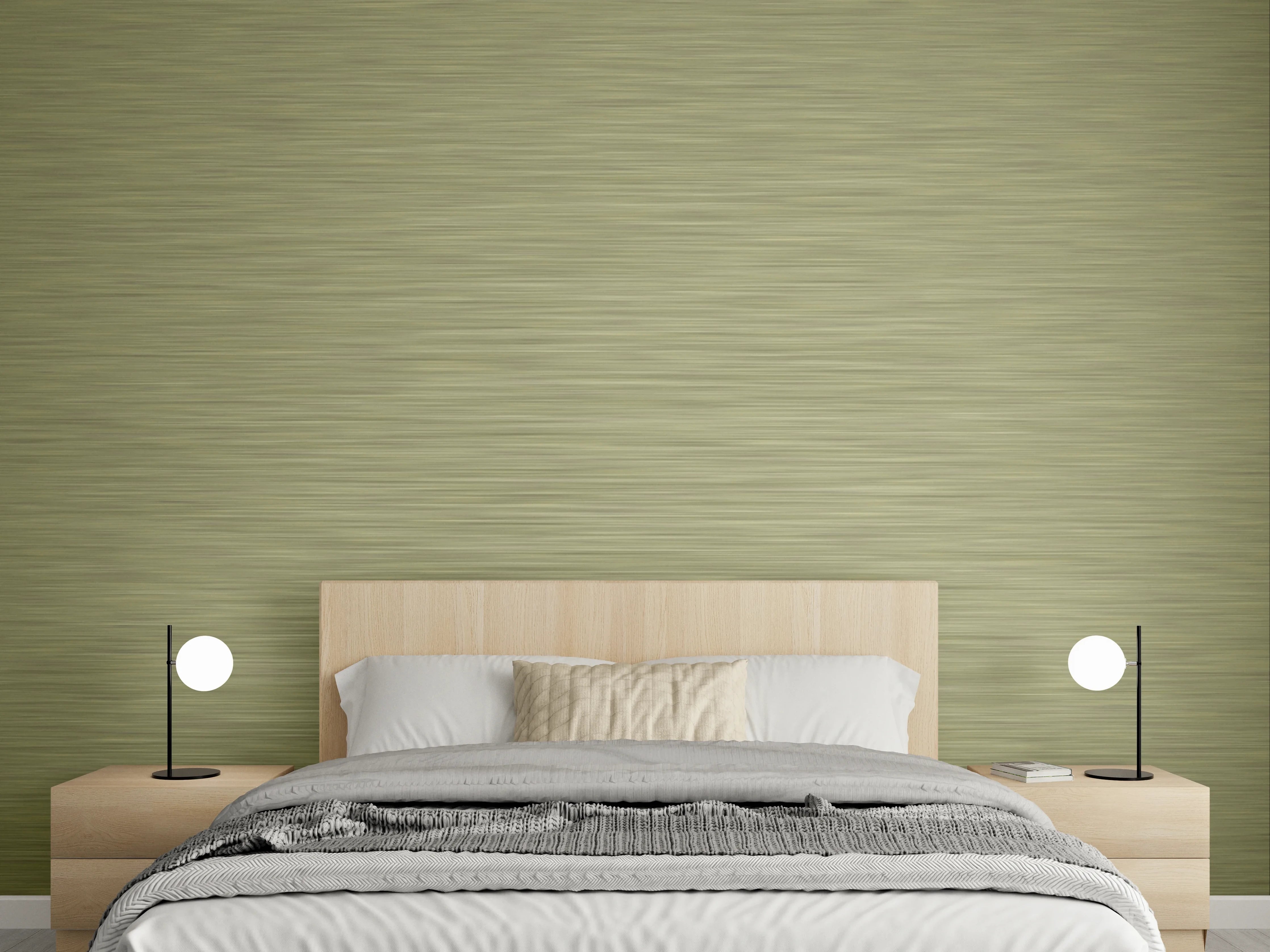 Wandverkleidung Schlafzimmer - Gold - ALU Prime - Metall Gebürstet