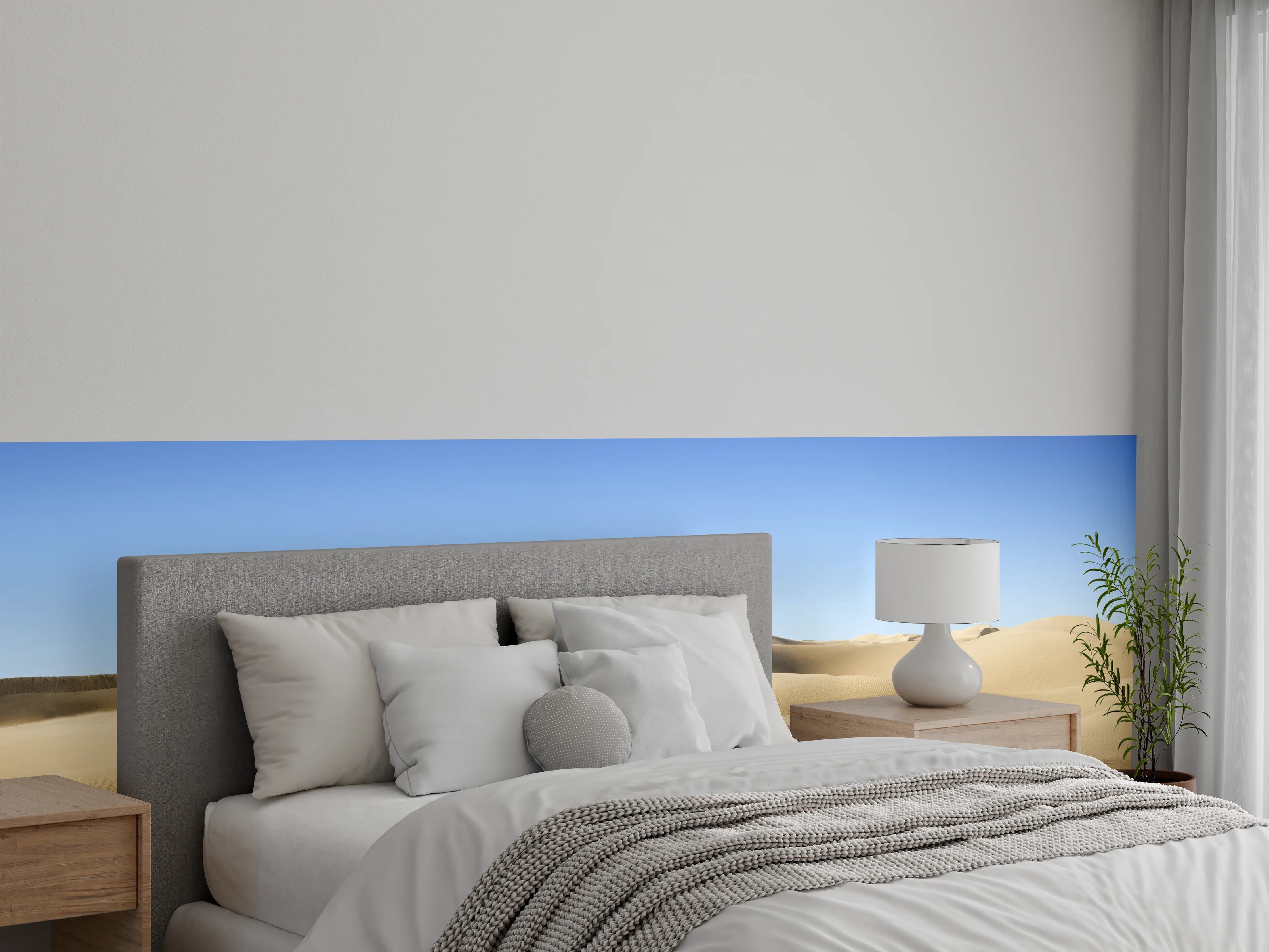 Wandverkleidung Schlafzimmer - Gold desert