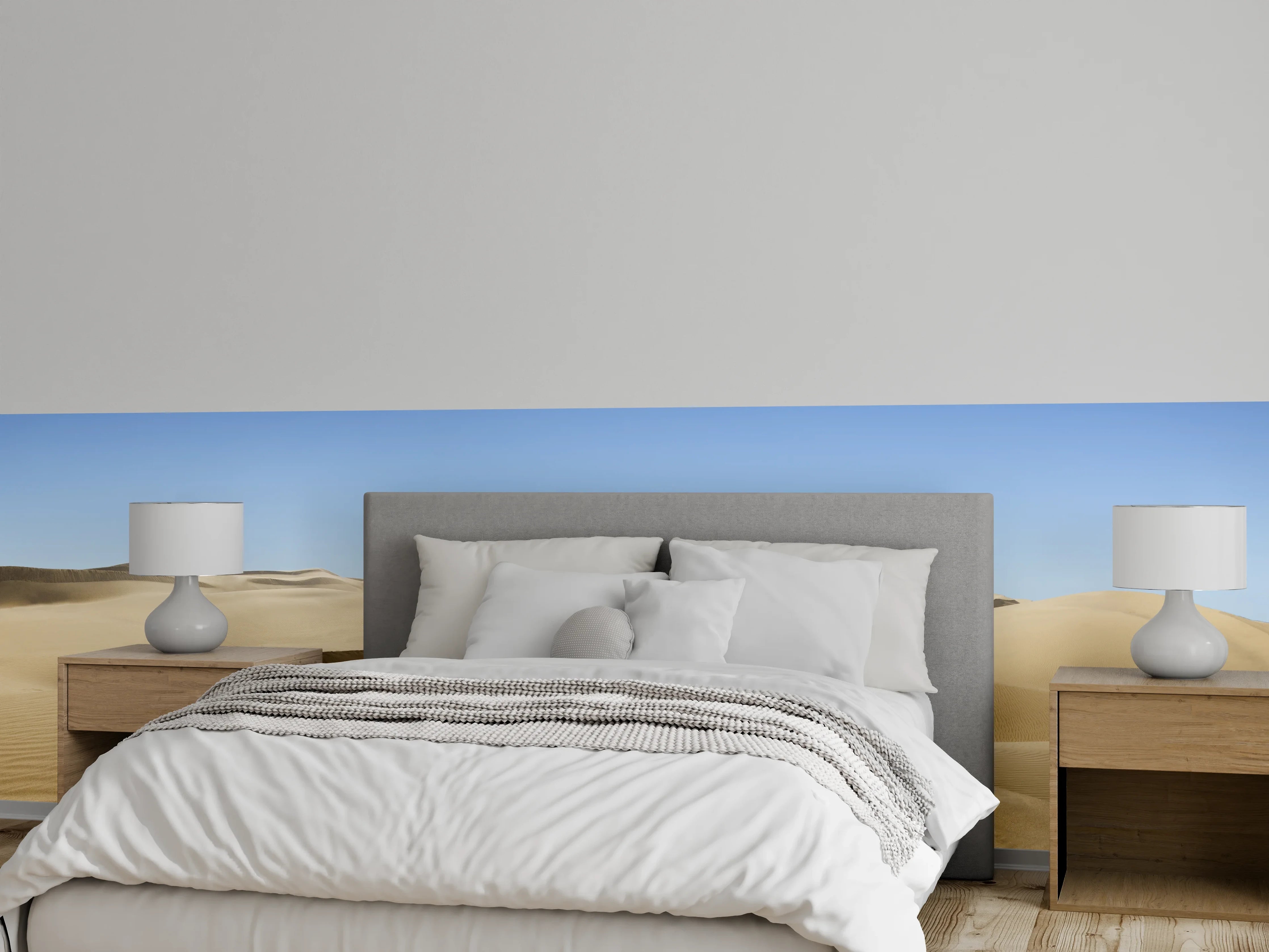 Wandverkleidung Schlafzimmer - Gold desert