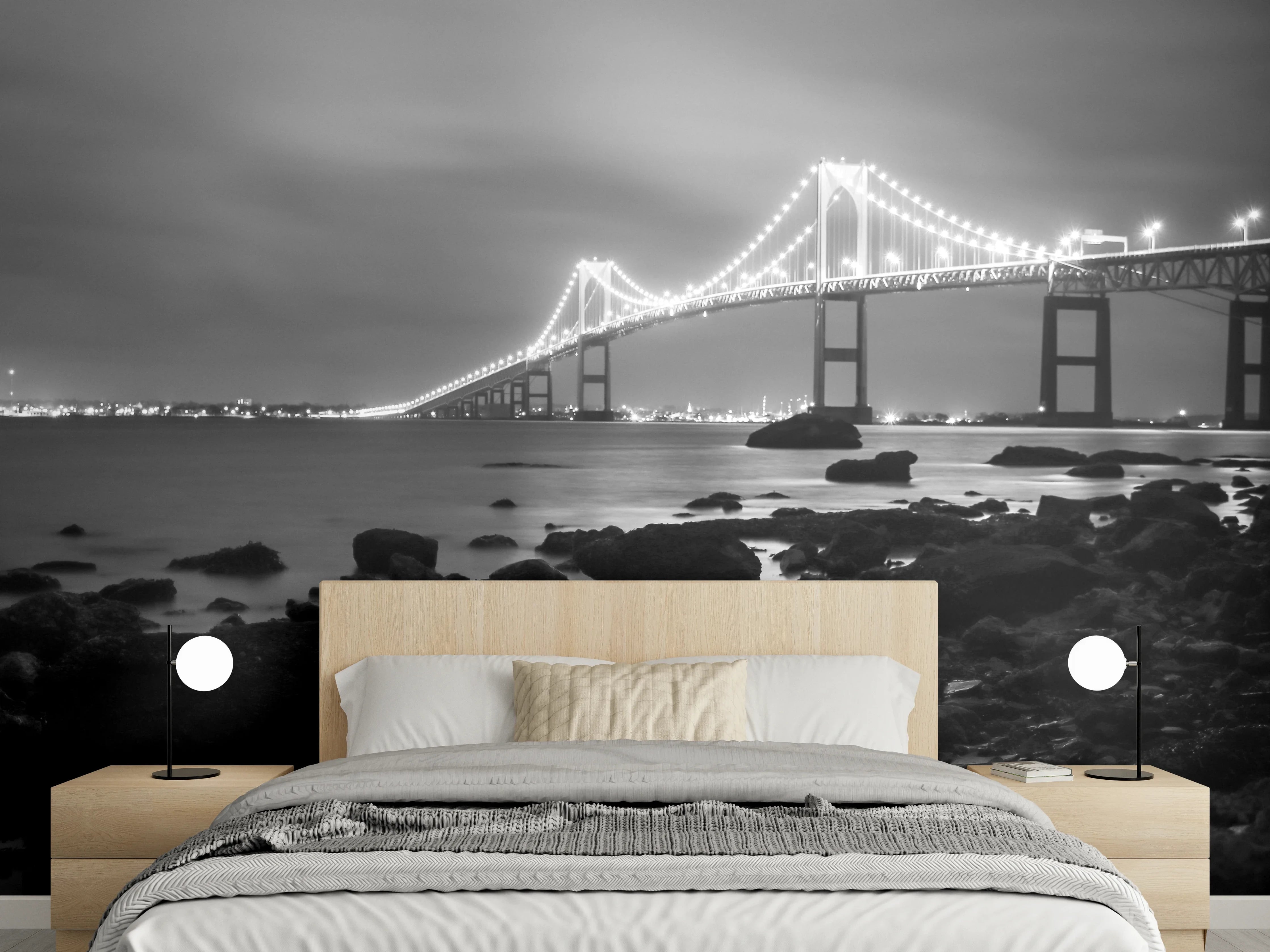 Wandverkleidung Schlafzimmer - Golden Gate Brücke - San Francisco