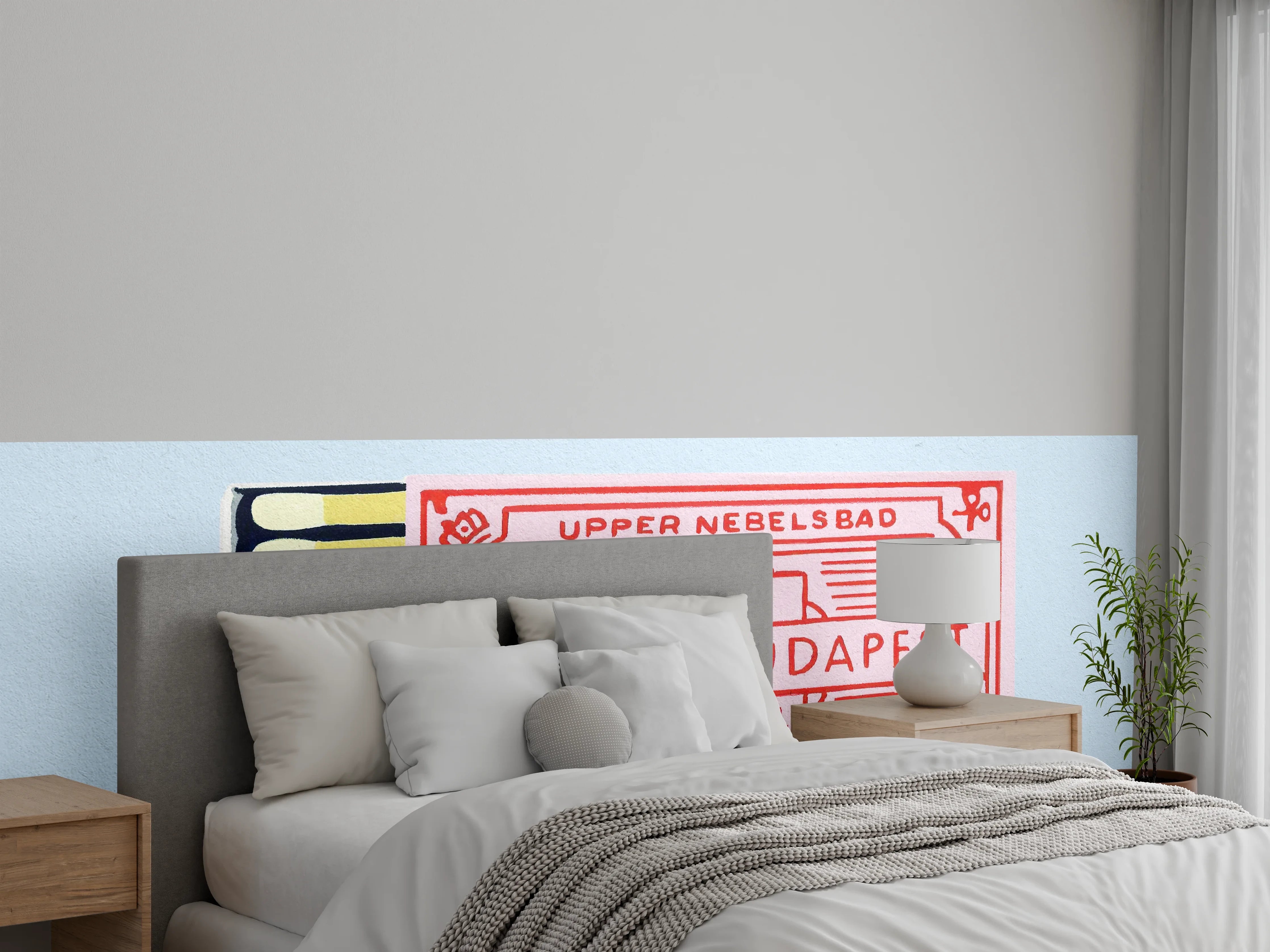 Wandverkleidung Schlafzimmer - Grand Budapest Hotel Retro Streichholz-Schachtel