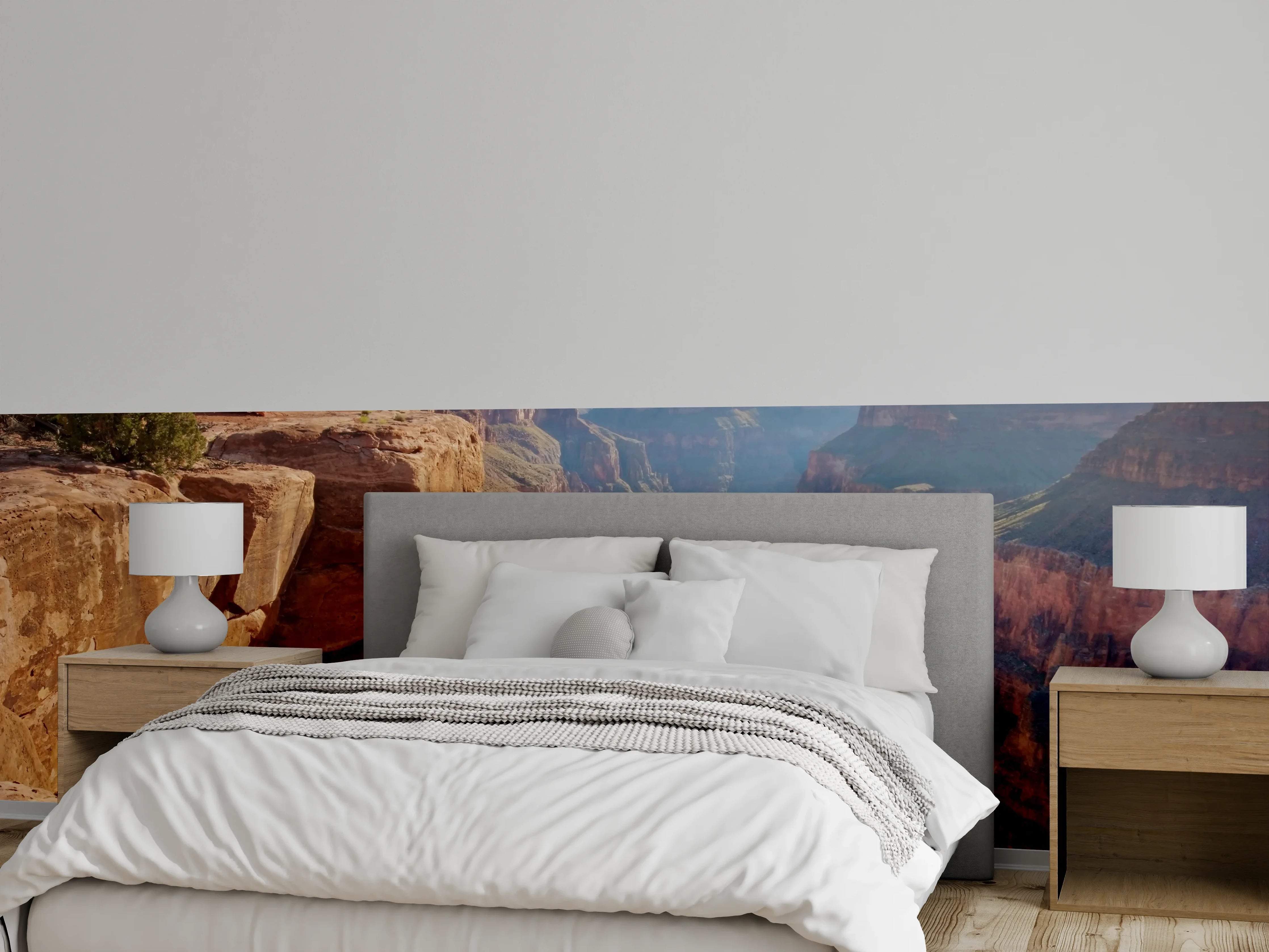 Wandverkleidung Schlafzimmer - Grand Canyon Natur Szenerie Wandbild