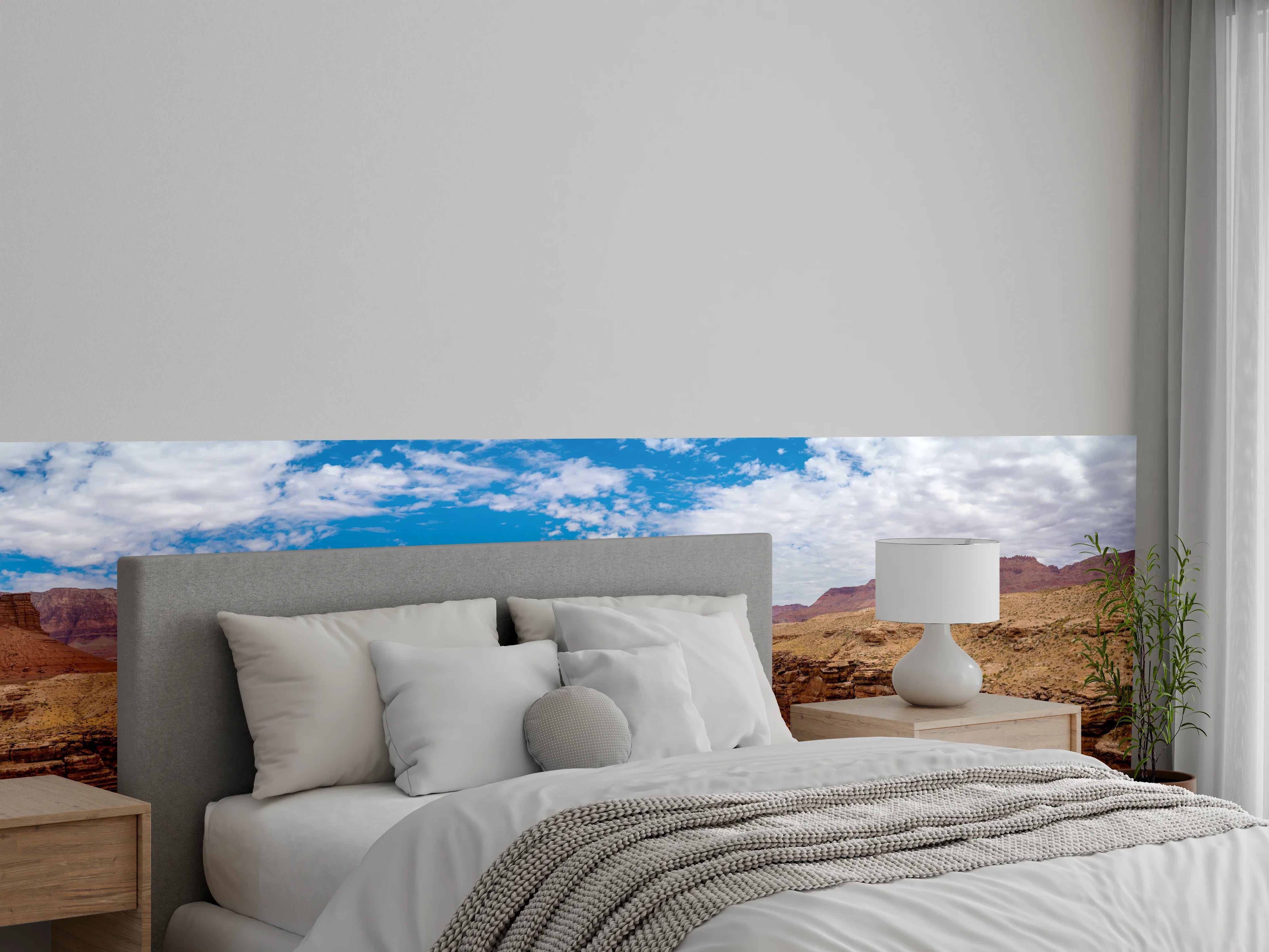 Wandverkleidung Schlafzimmer - Grand Canyon Panorama Landschaft