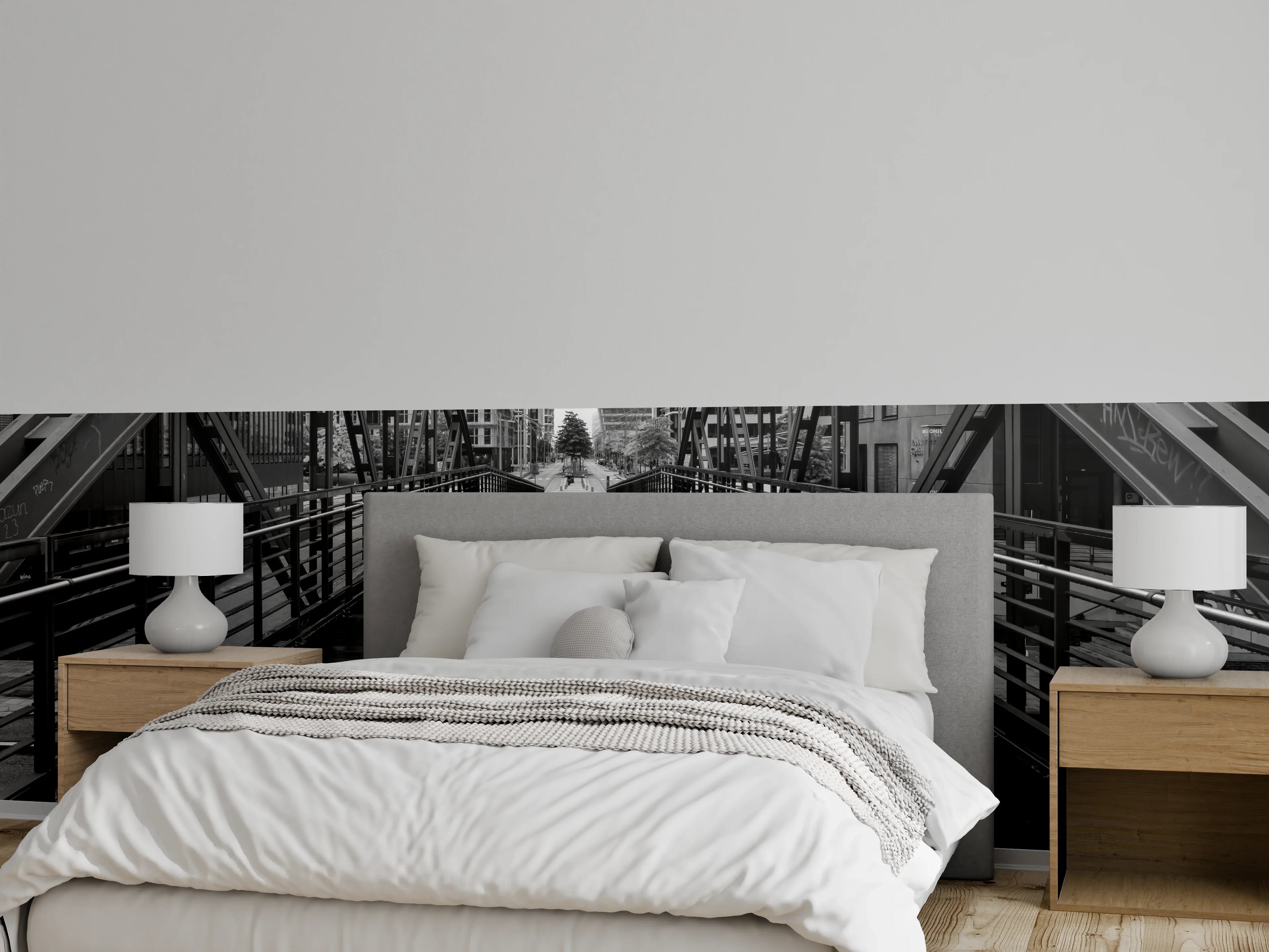 Wandverkleidung Schlafzimmer - Hamburg - magische Brücke