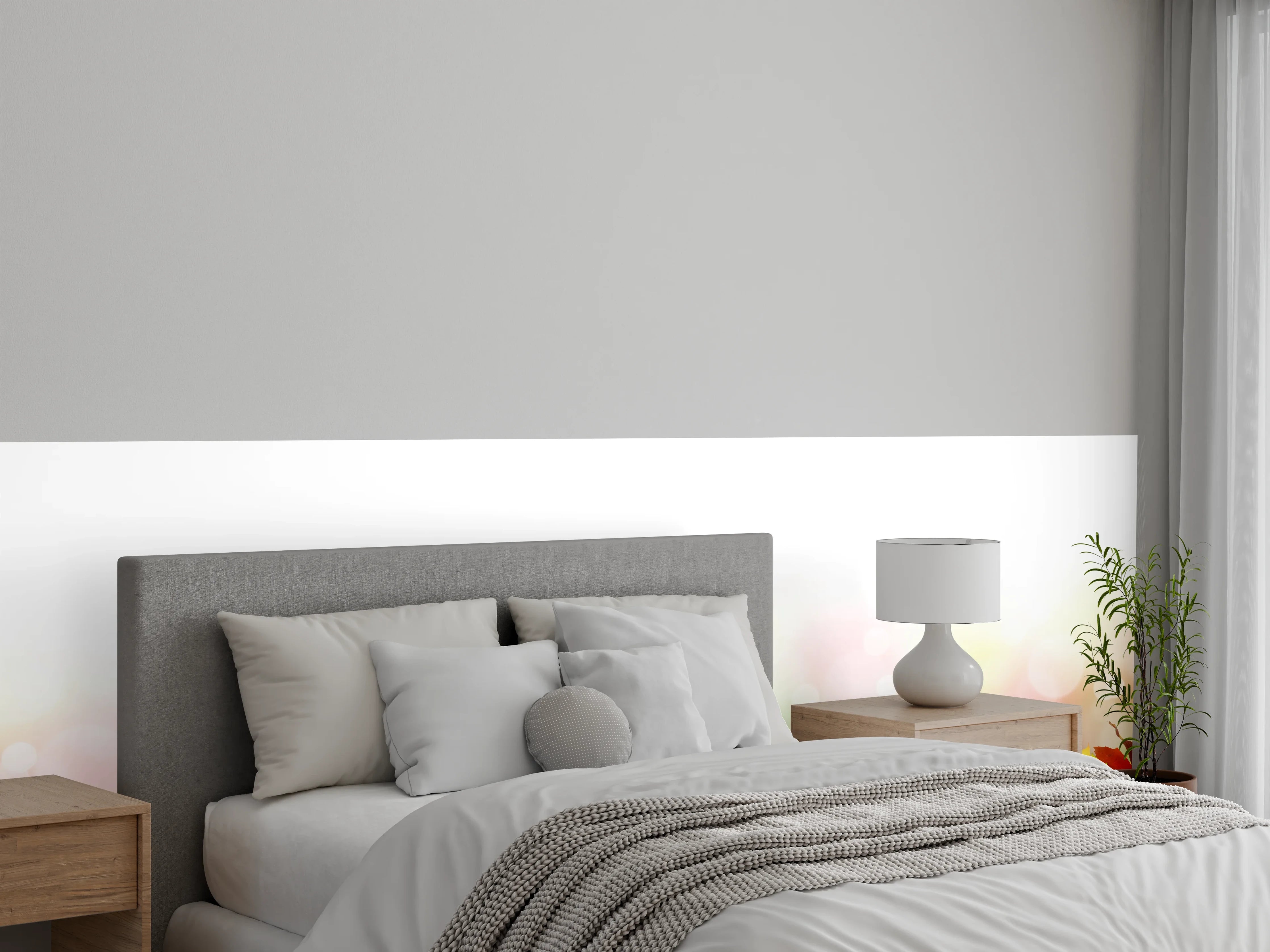 Wandverkleidung Schlafzimmer - Herbst Fantasie