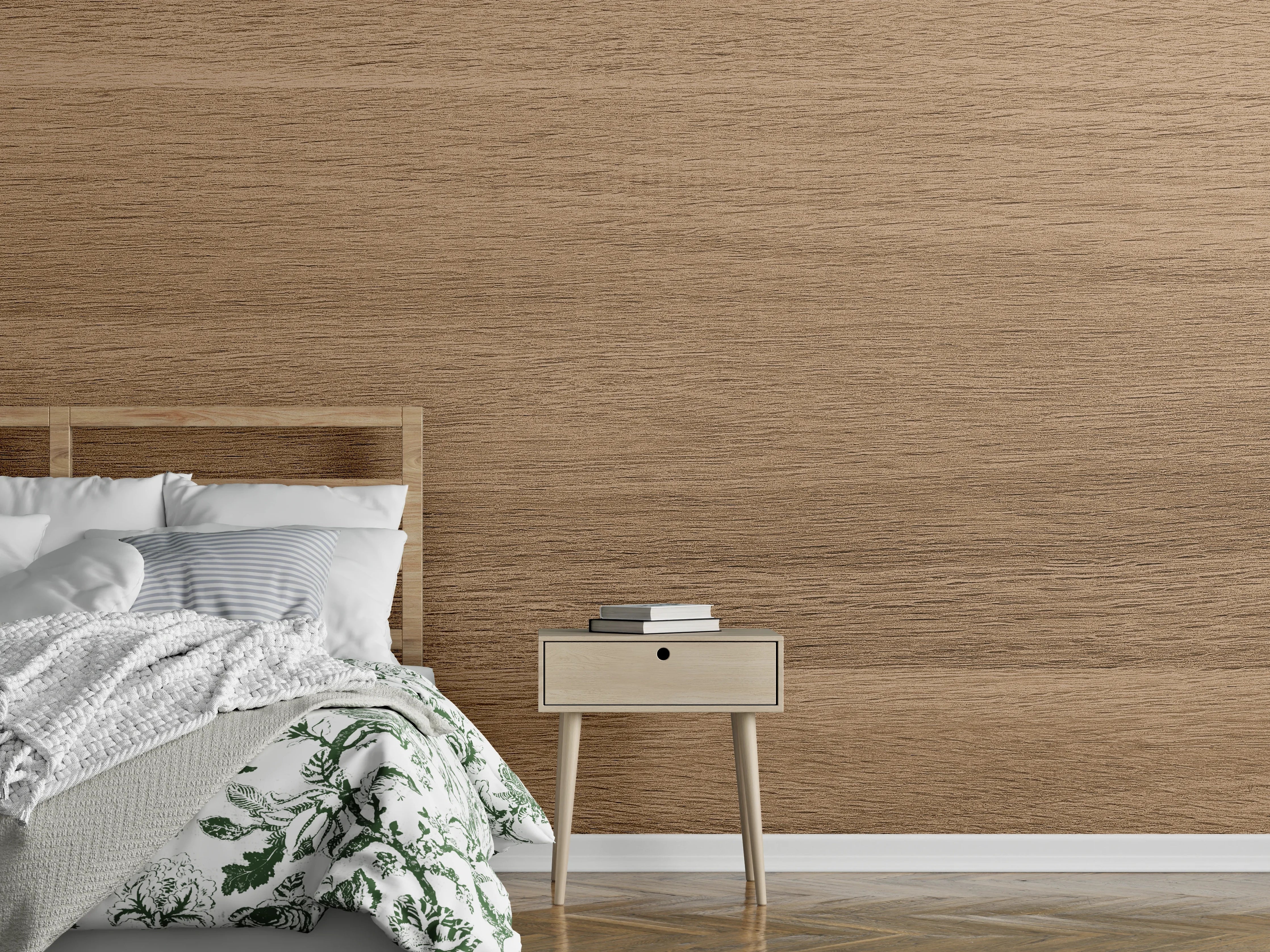 Wandverkleidung Schlafzimmer - Holztextur und hölzerner Hintergrund 2