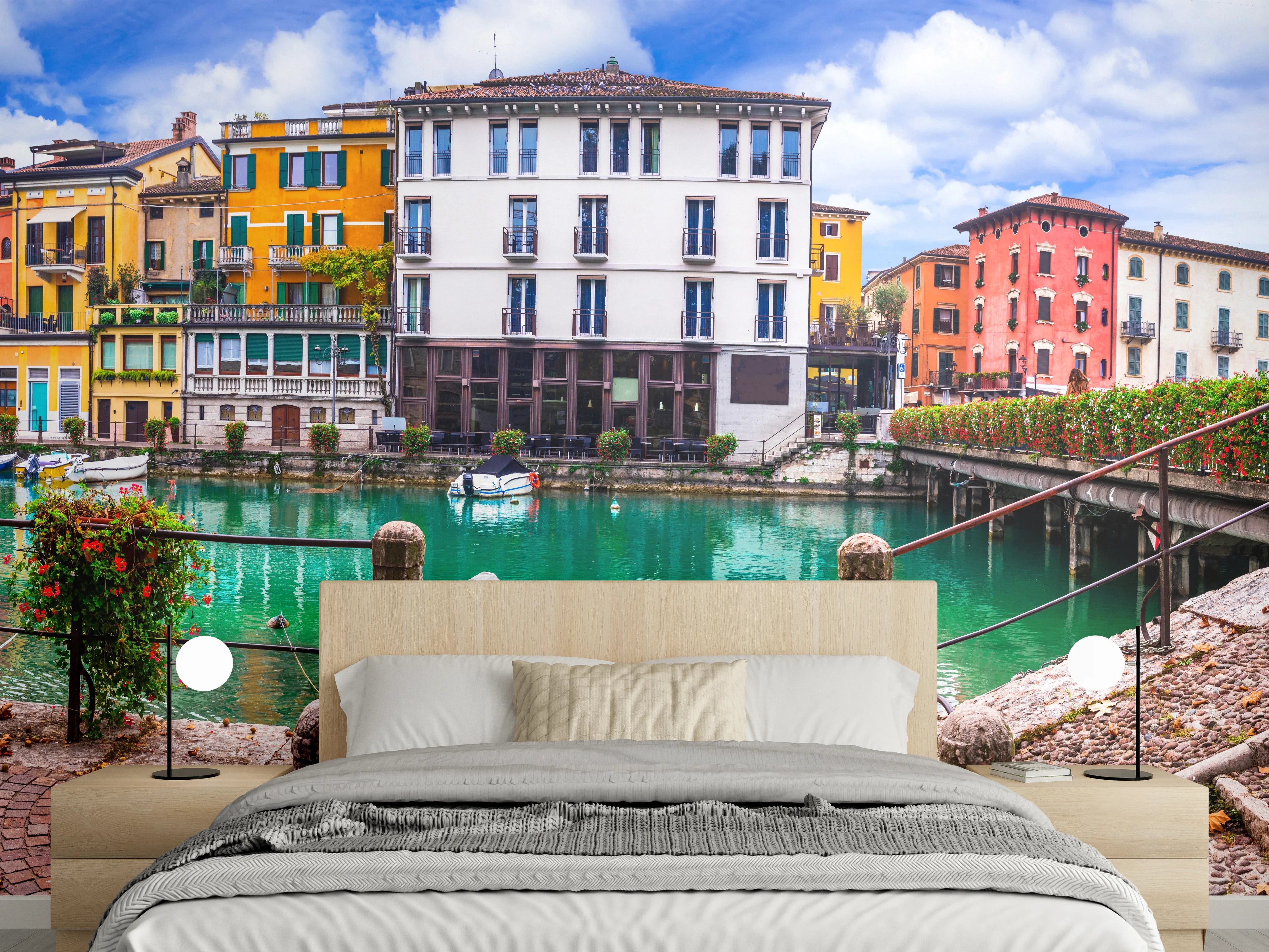 Wandverkleidung Schlafzimmer - Italien - Peschiera del Garda