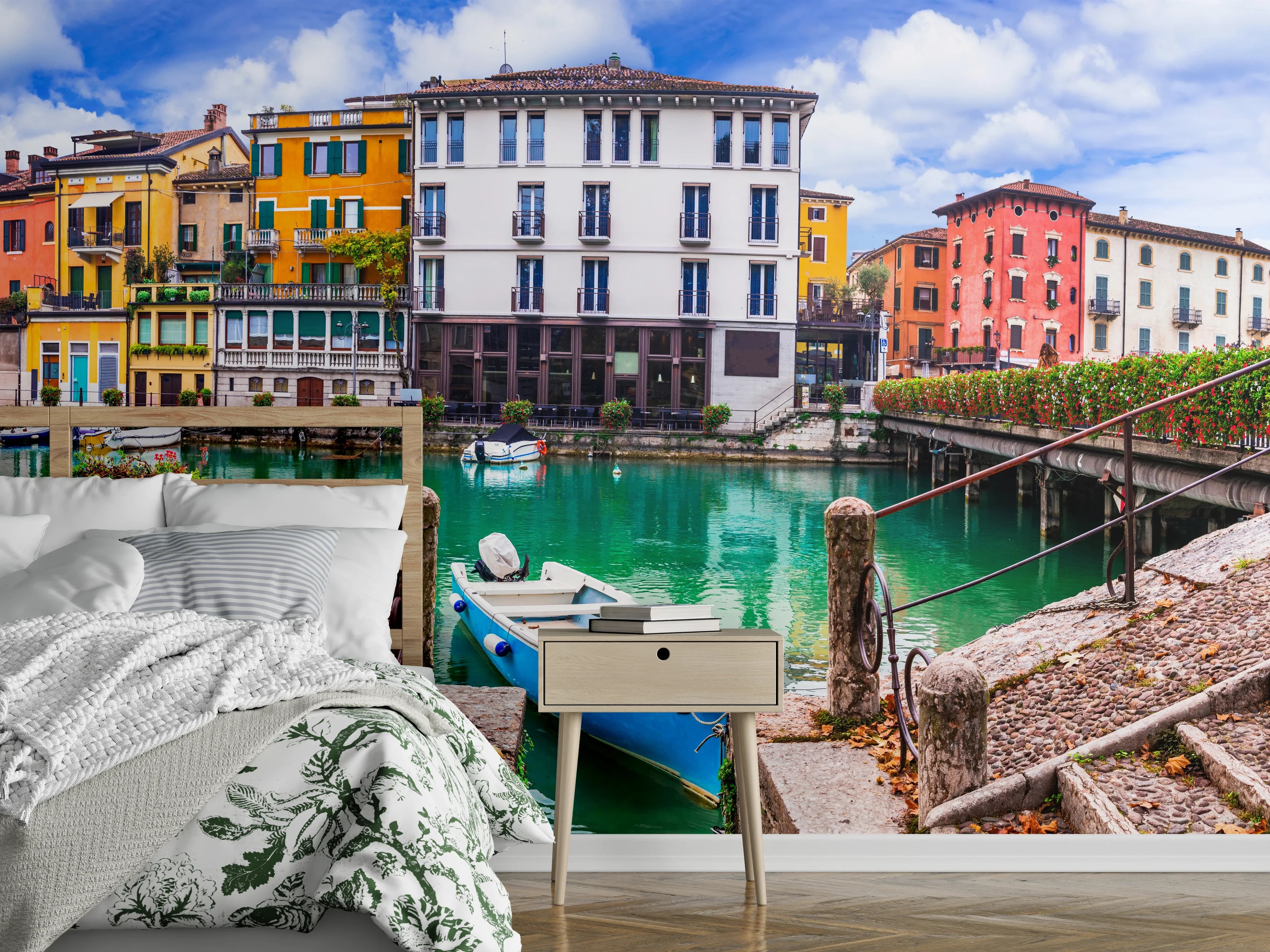 Wandverkleidung Schlafzimmer - Italien - Peschiera del Garda