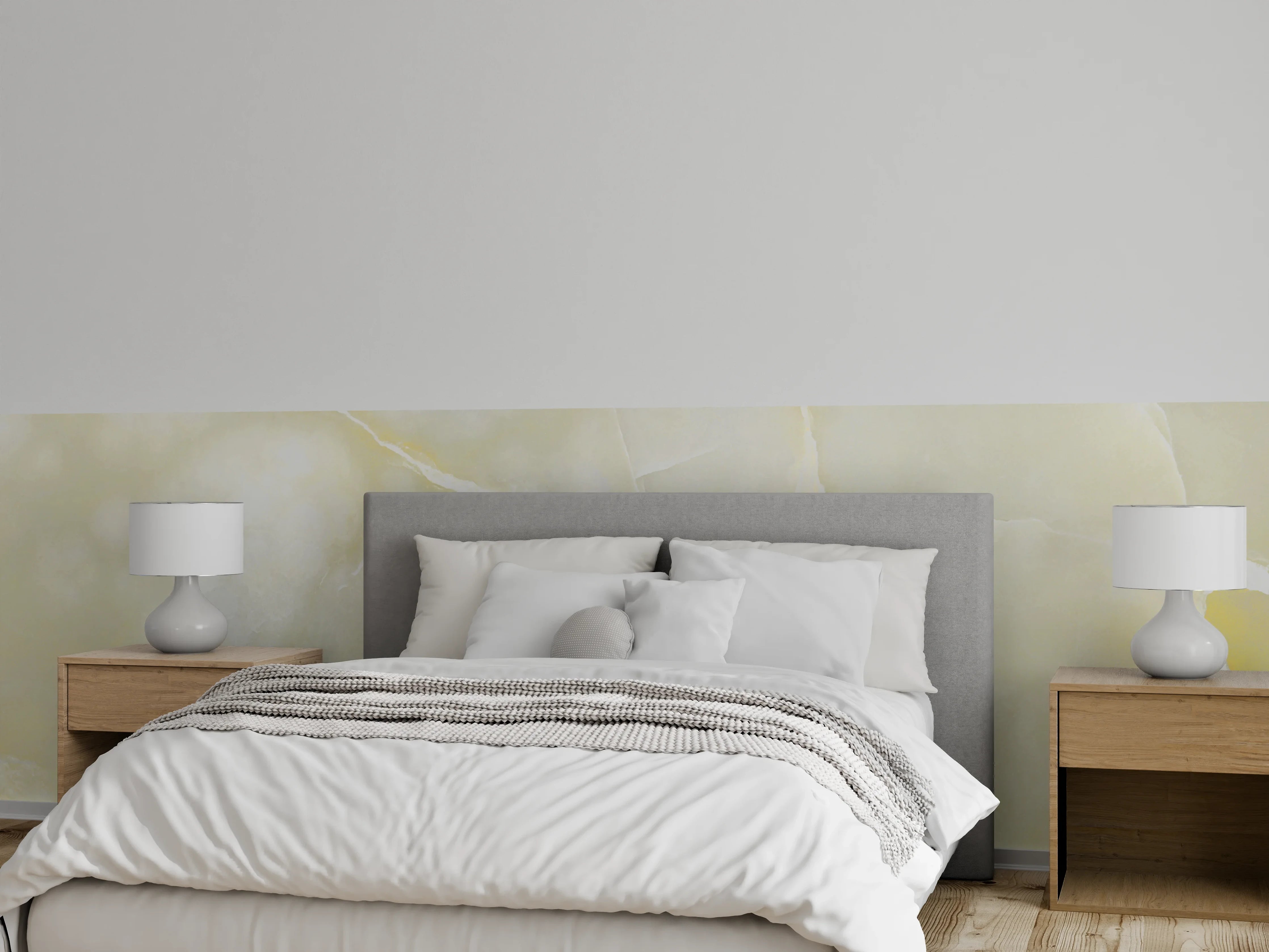 Wandverkleidung Schlafzimmer - Italienischer bunter Beige breccia Marmor