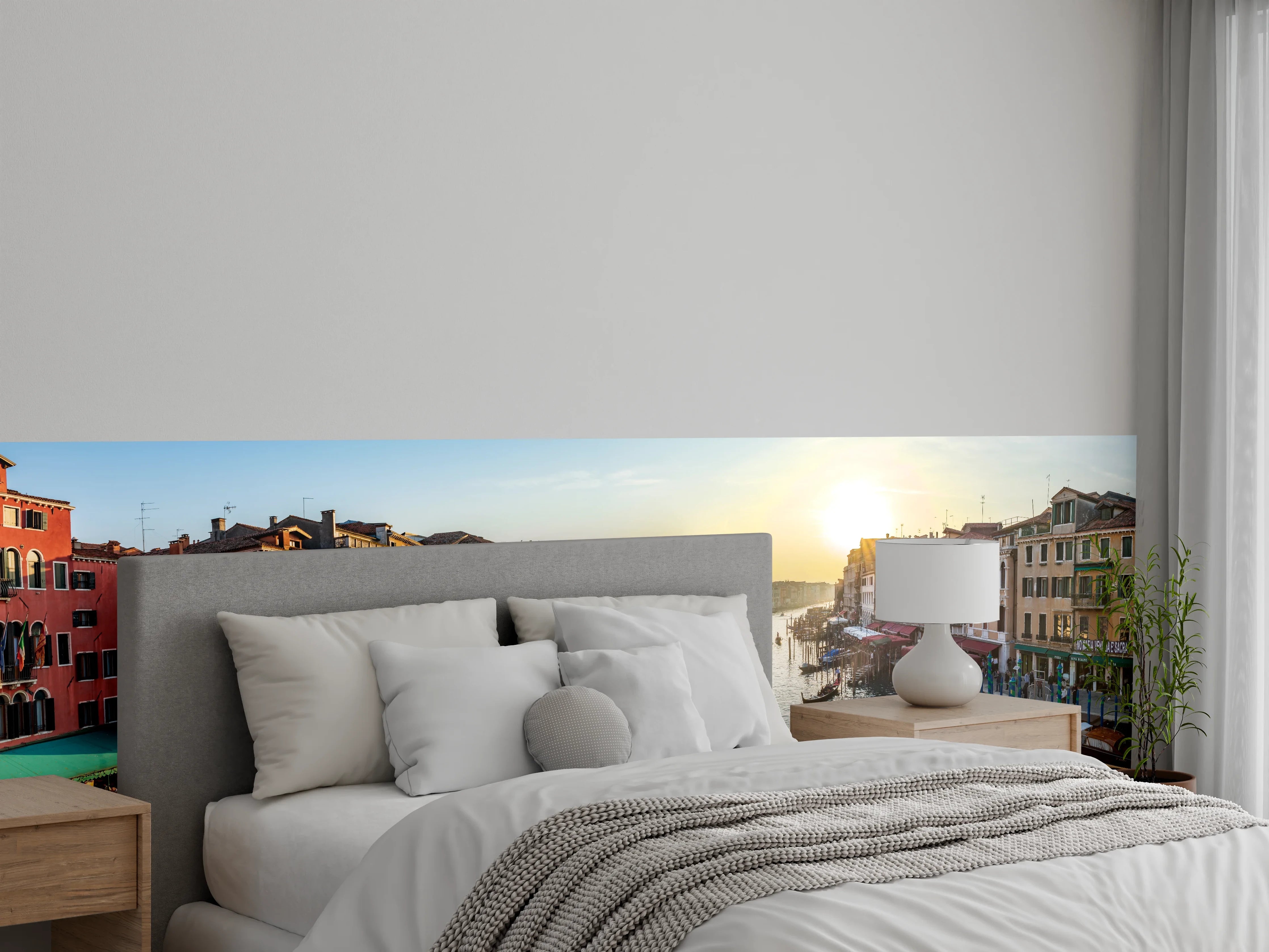 Wandverkleidung Schlafzimmer - Kanäle von Venedig - Italien