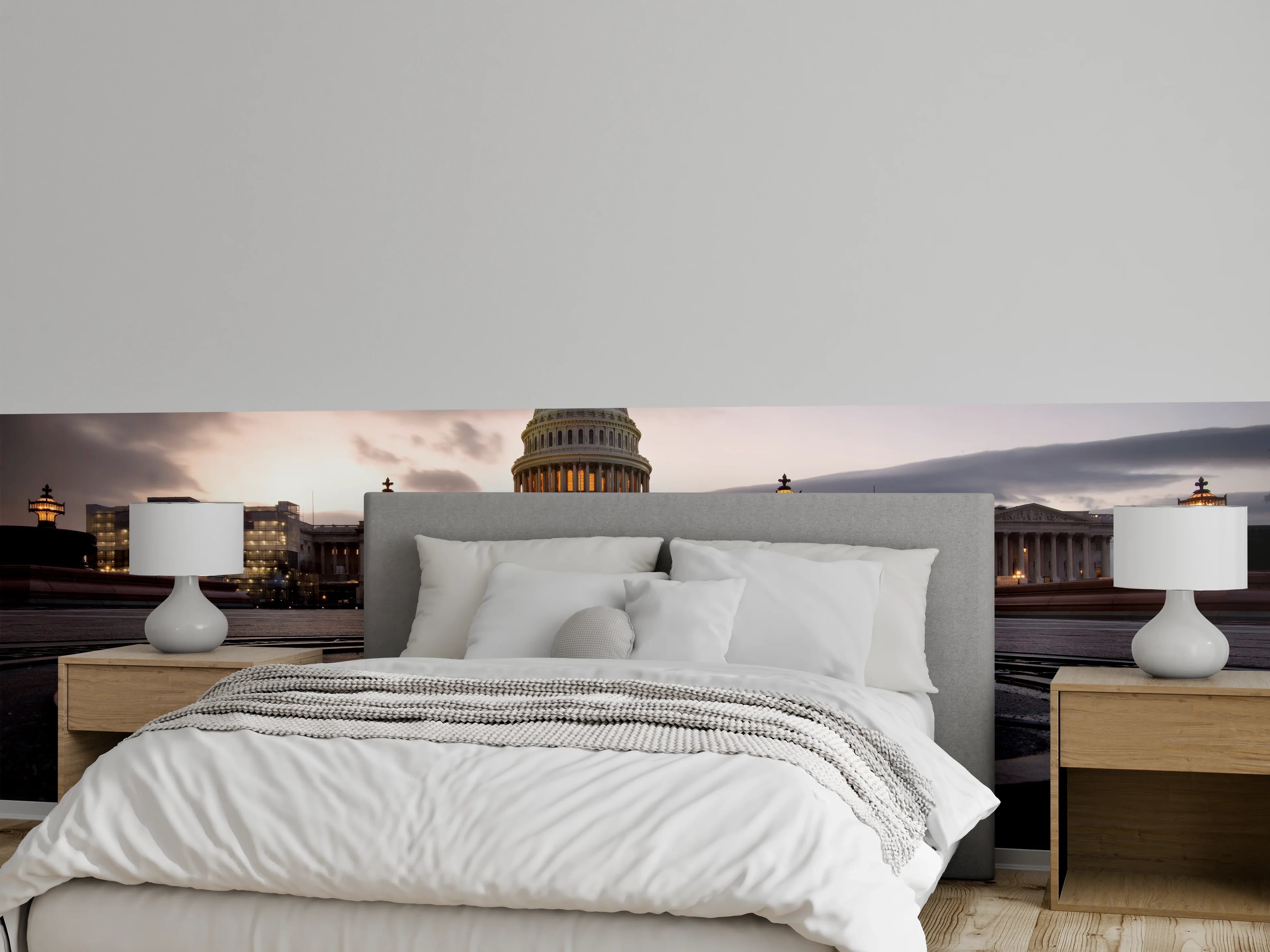 Wandverkleidung Schlafzimmer - Kapitol der Vereinigten Staaten