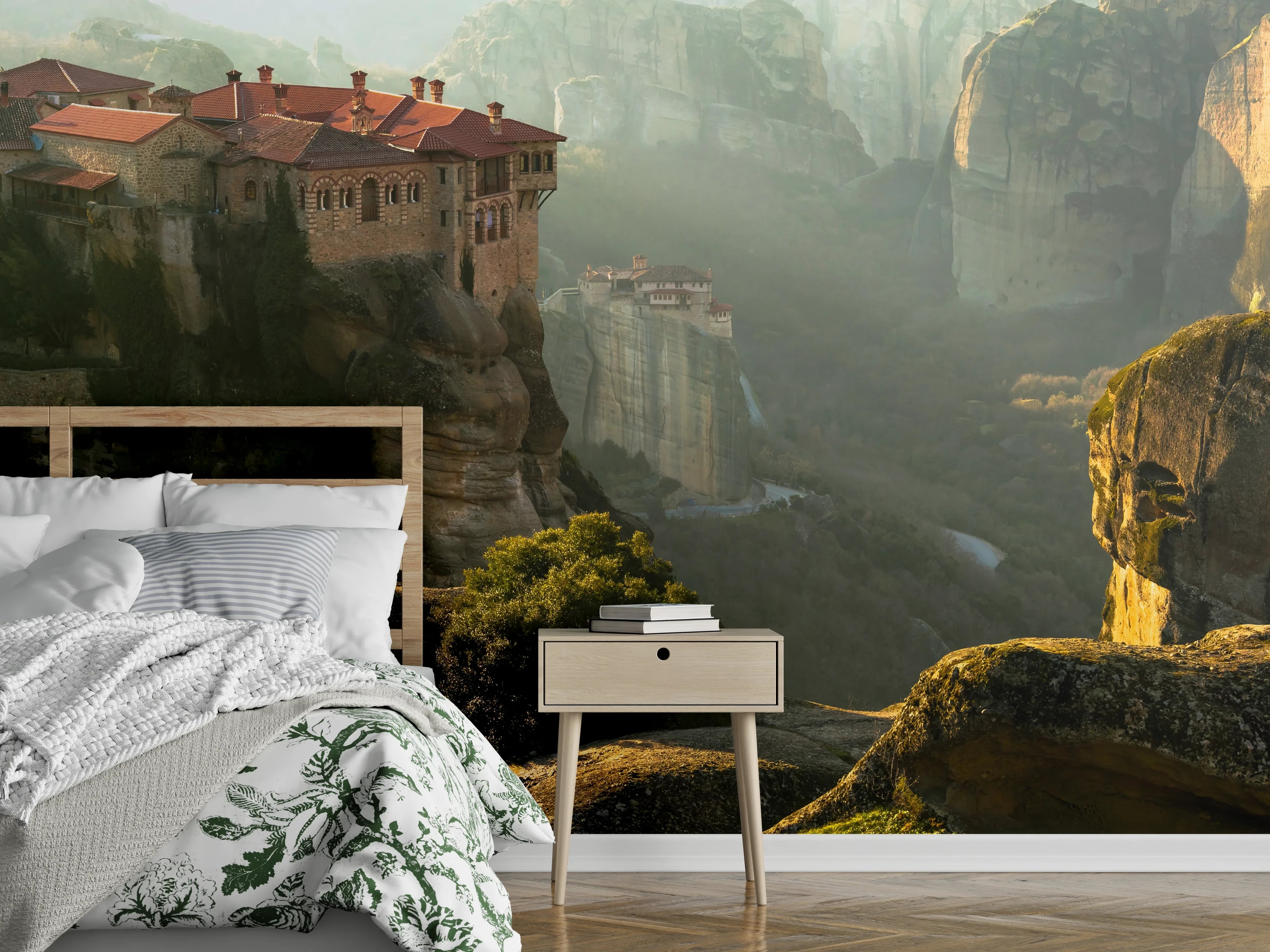 Wandverkleidung Schlafzimmer - Klöster von Meteora