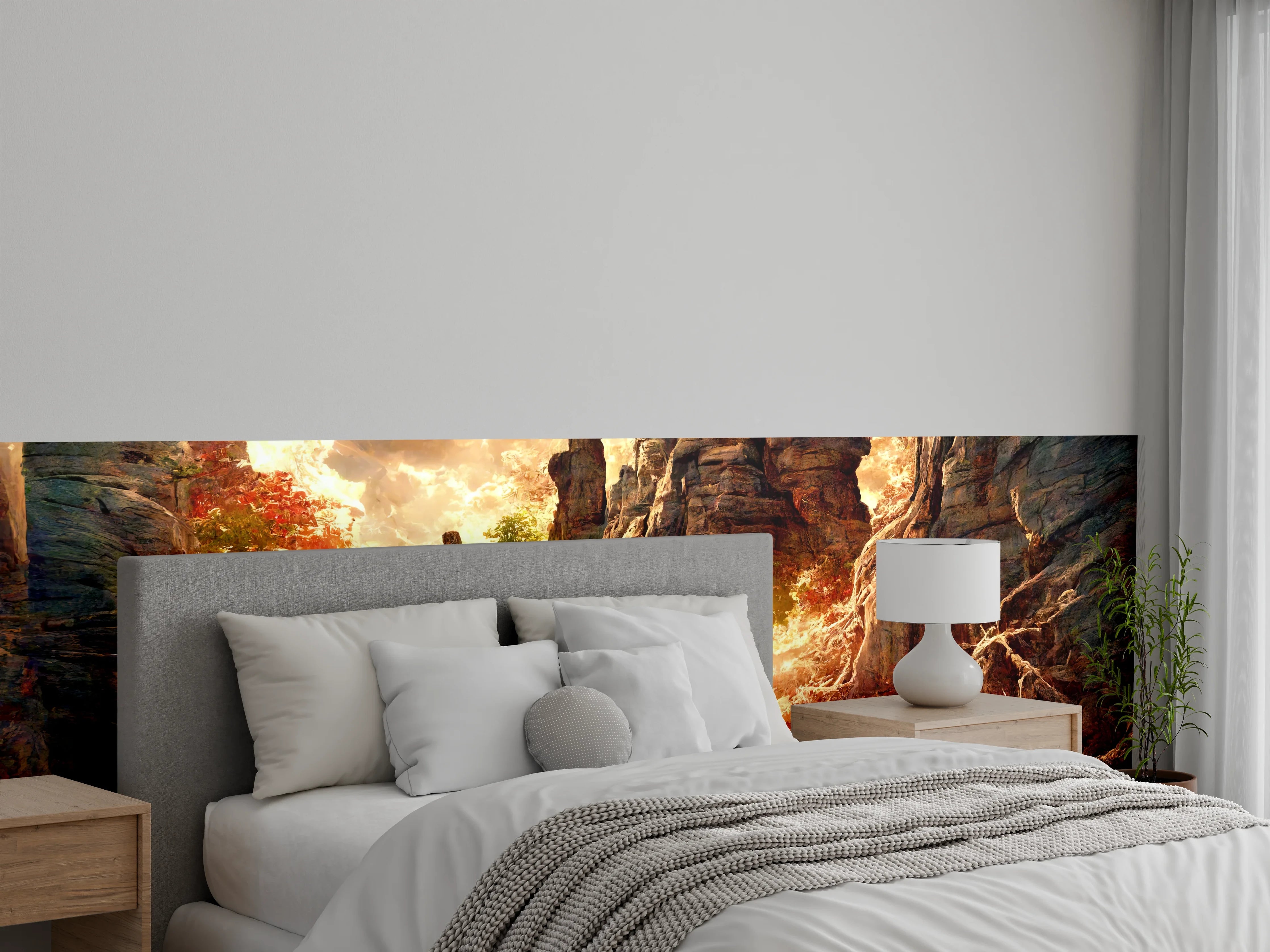 Wandverkleidung Schlafzimmer - Löschen
