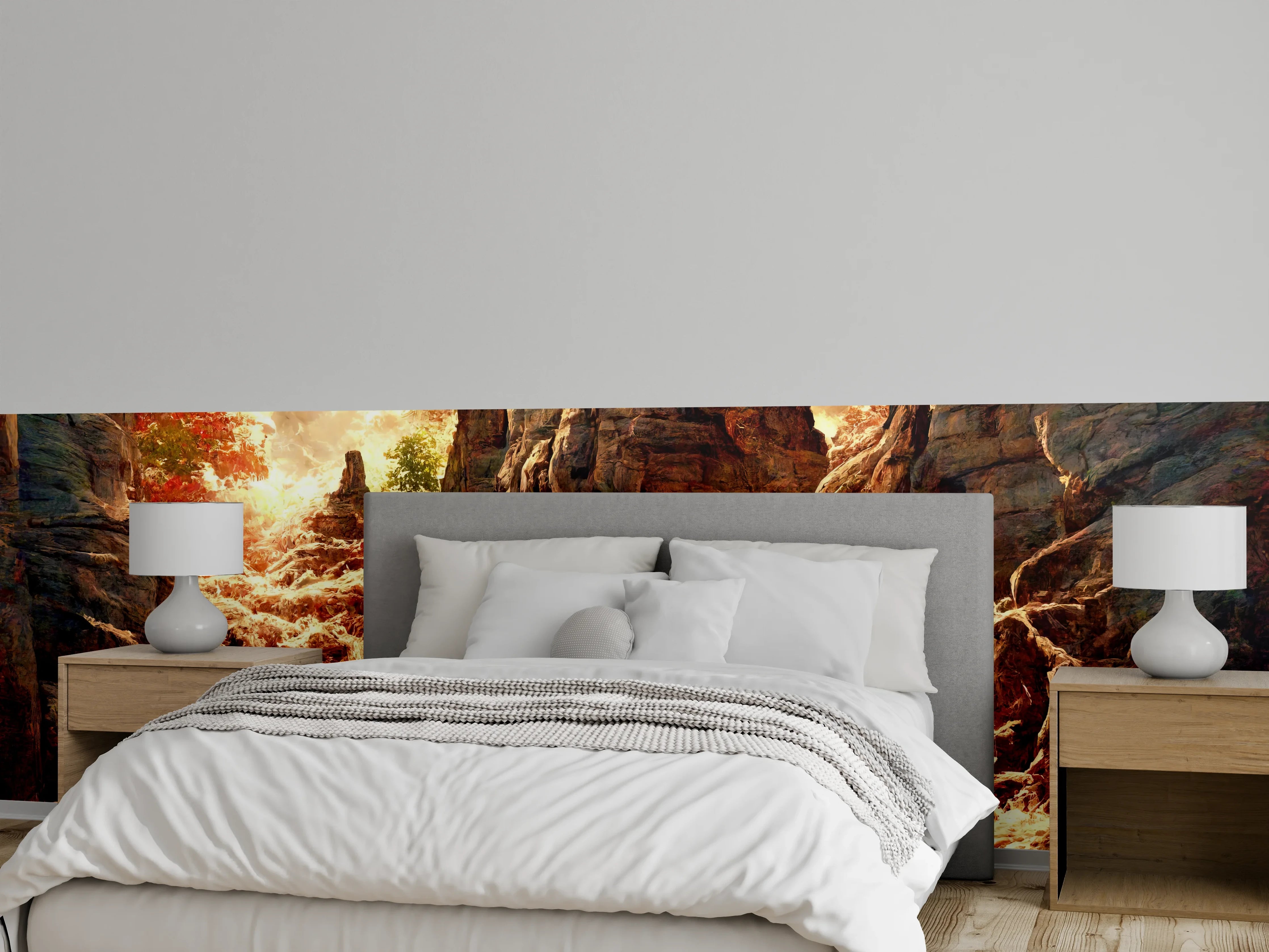 Wandverkleidung Schlafzimmer - Löschen