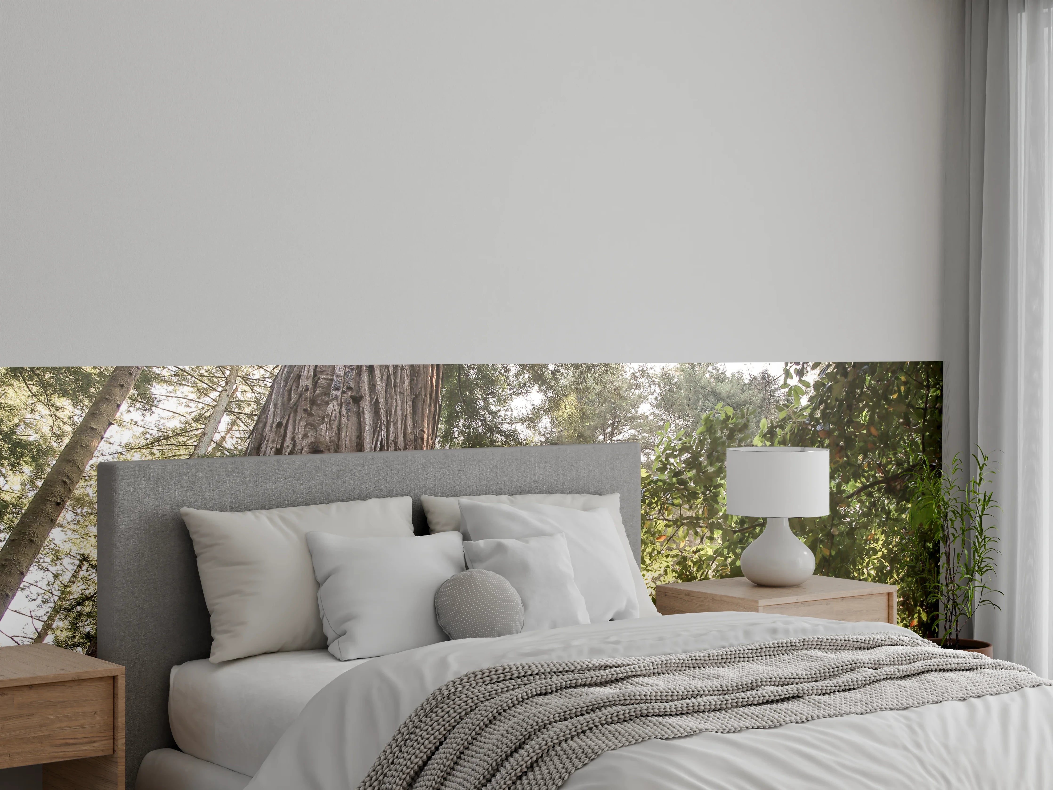 Wandverkleidung Schlafzimmer - Majestätische Wälder Naturfotografie