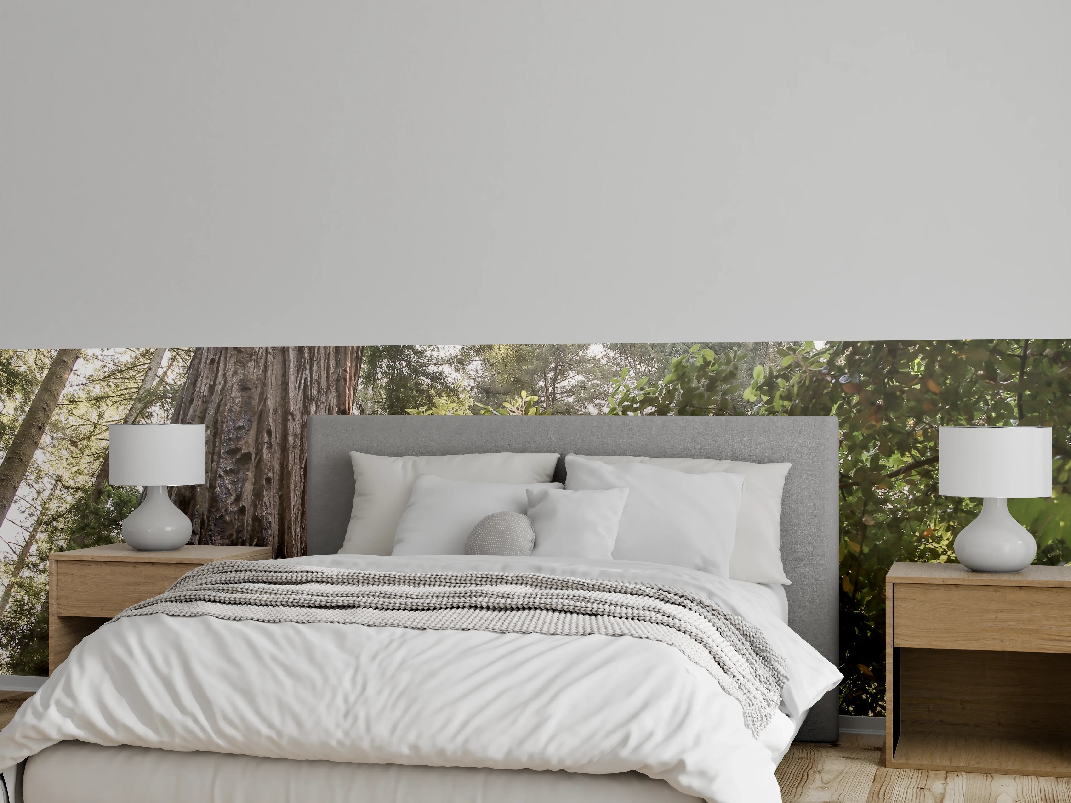 Wandverkleidung Schlafzimmer - Majestätische Wälder Naturfotografie