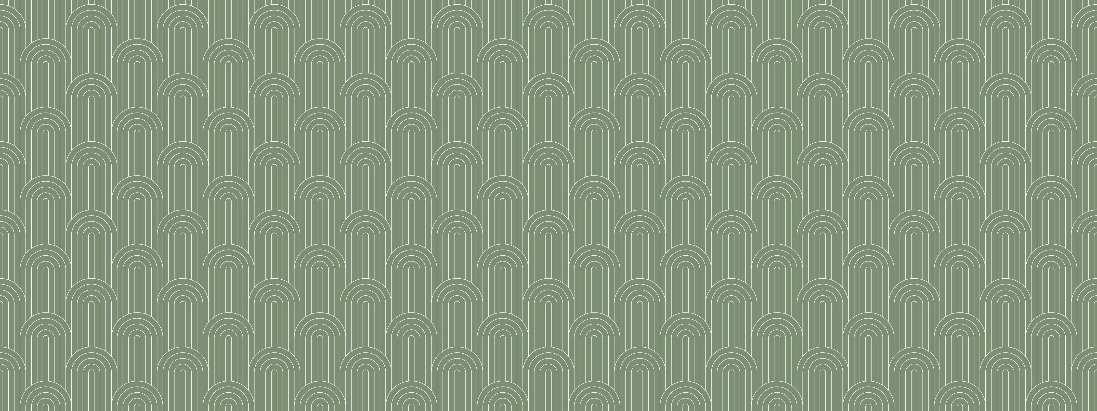 Wandverkleidung Schlafzimmer-Modernes Bogenmuster in Mintgrün